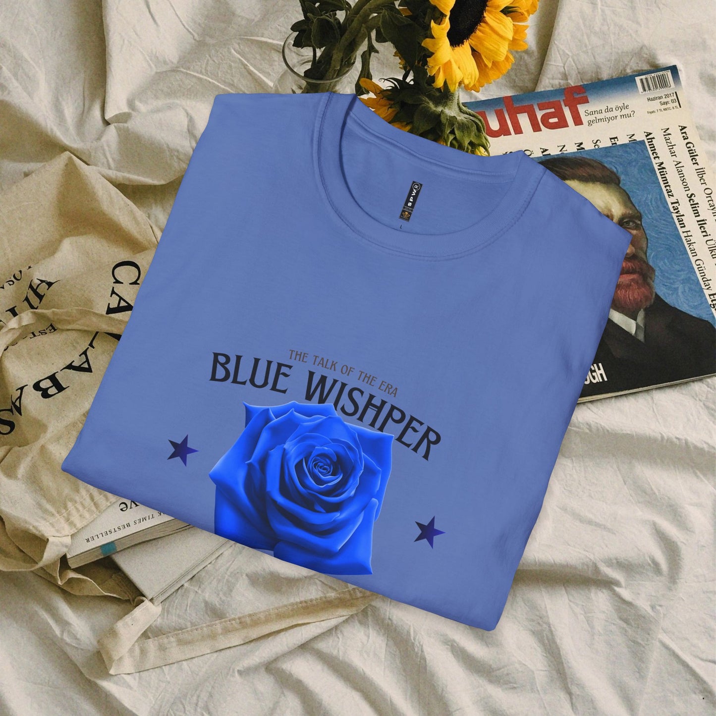 Unisex Softstyle T-Shirt_ N3+ Series USSTS FT2WW005_ Limited Edition Redefines & Relaxation by WesternWaves: