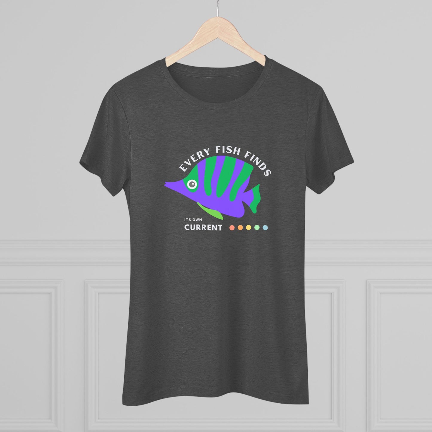 Women's Triblend Tee_ N3+ Series WTBT PT2WV002_ Limited Edition Designer Tee by SPW of WesternWaves