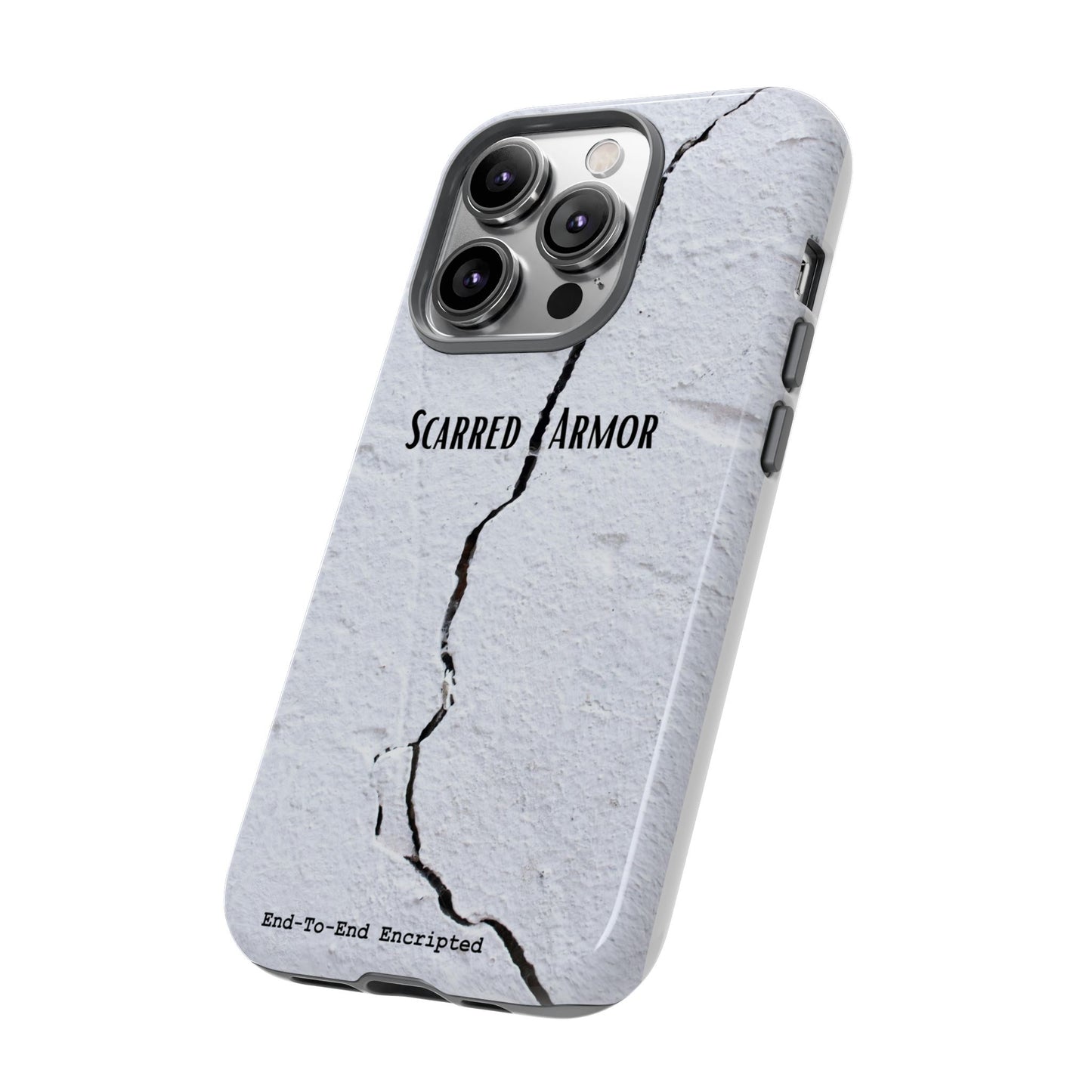 Tough iPhone Cases Phone Case_ Series N8+ TCPCASE PT2WW001_ Limited Edition Scarred Armor Design iPhone Cases by WesternWaves: