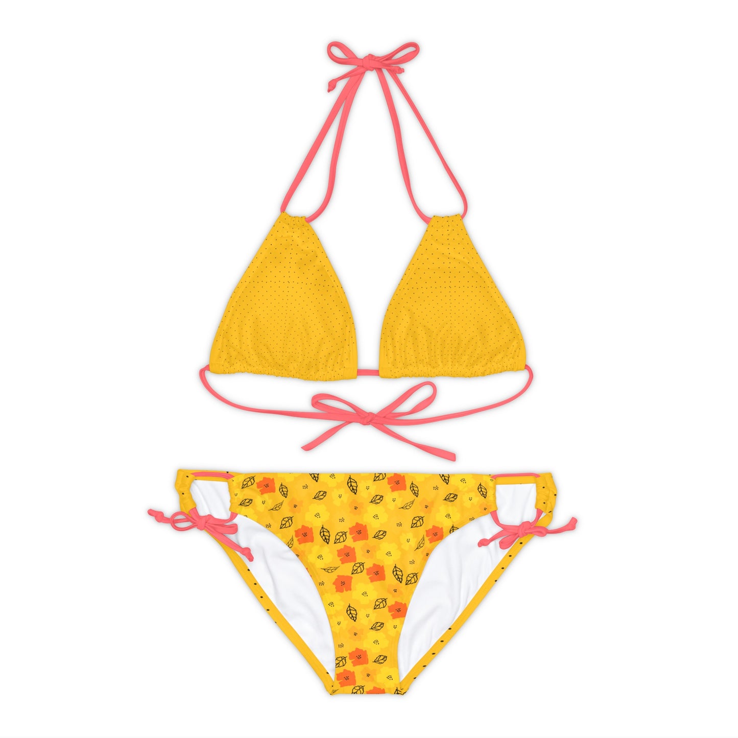 Strappy Bikini Set (AOP)_ N+ Series SBS(AOP) PT2WW002_ Limited Edition by WesternWaves