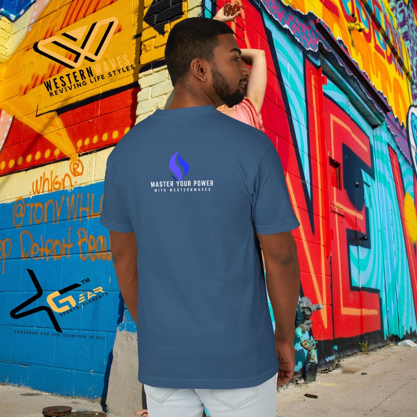Unisex Garment-Dyed Heavyweight Cotton Tee_ N3+ Series USGDHWCTEE PT2WW009_ Limited Edition Statement of Style by WesternWaves: