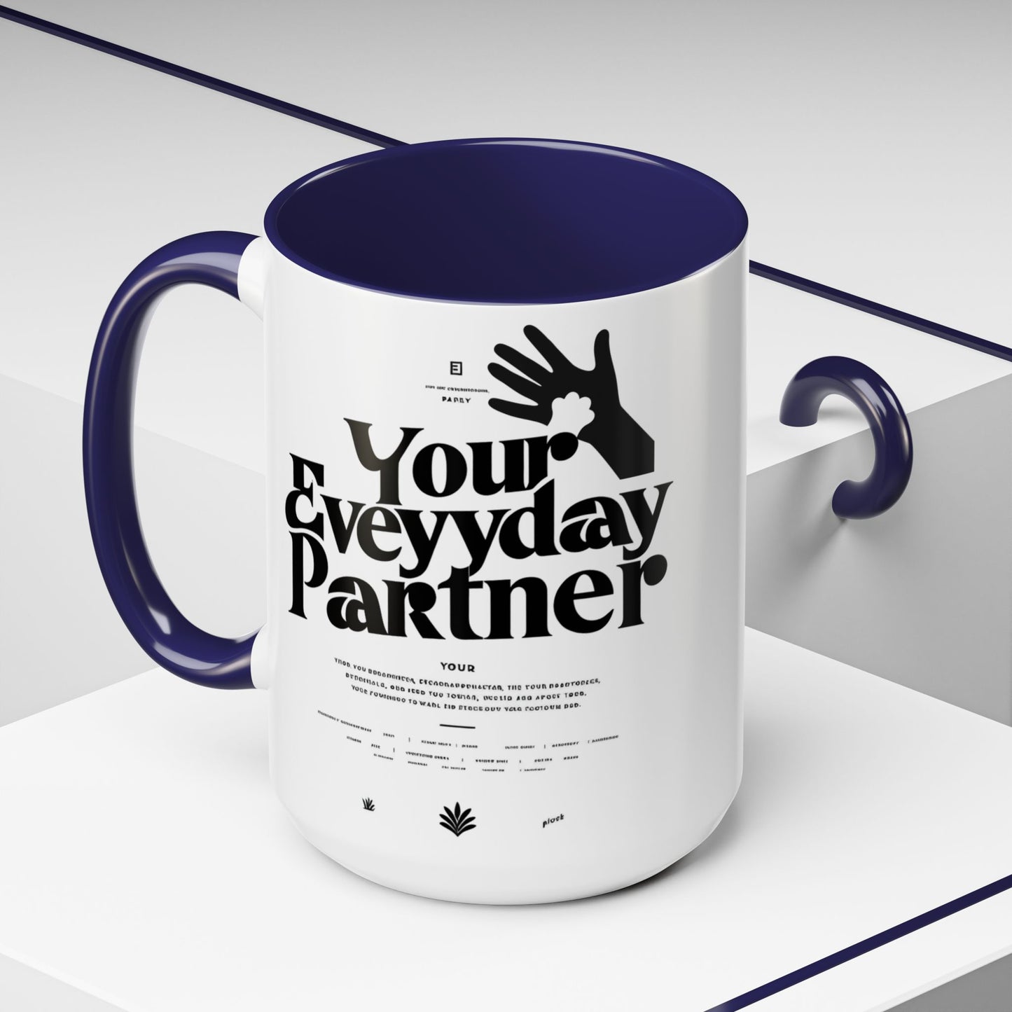 Accent Coffee Mug 11oz, 15oz_ N3* Series ACM11OZ PT2WW023_ Limited Edition Perfect Blend of Style by WesternWaves: