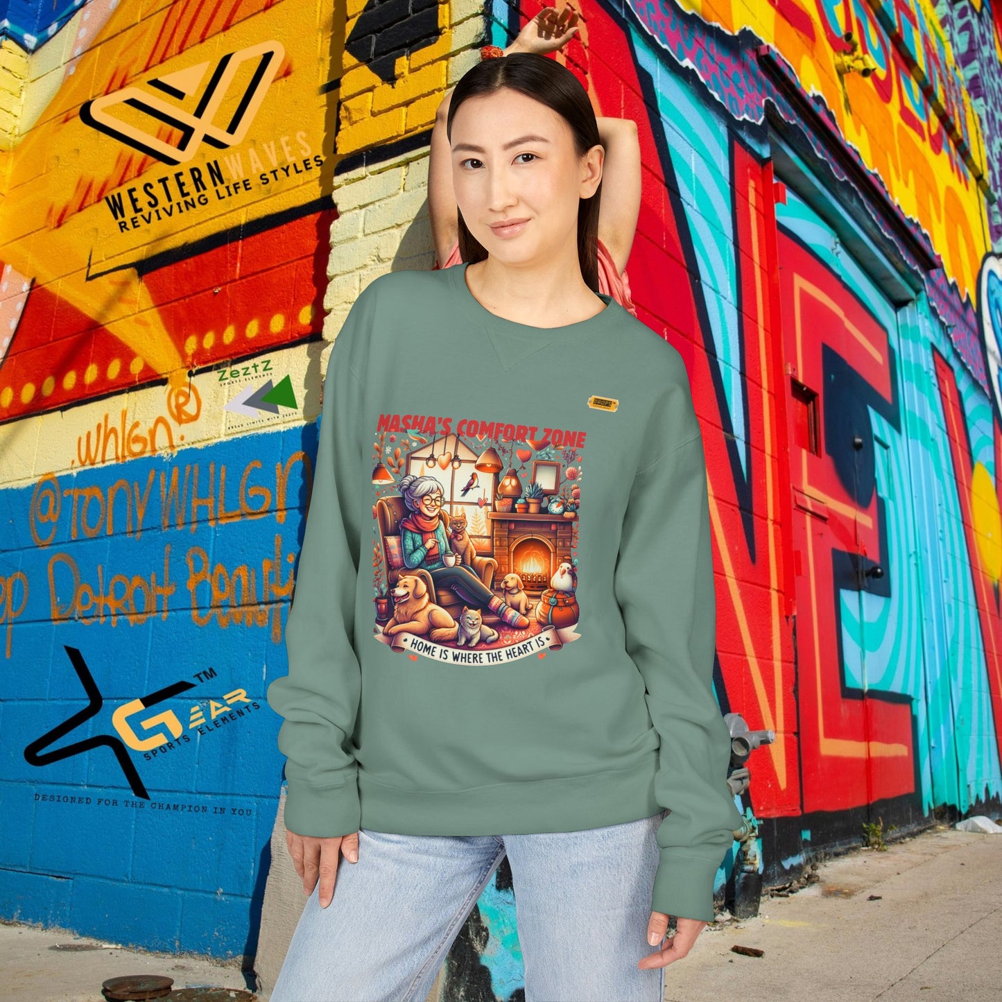 Crewneck Sweatshirt_ N7* Series CNSS PT2WW001_ Limited Edition Gift for Her, by WesternWaves: