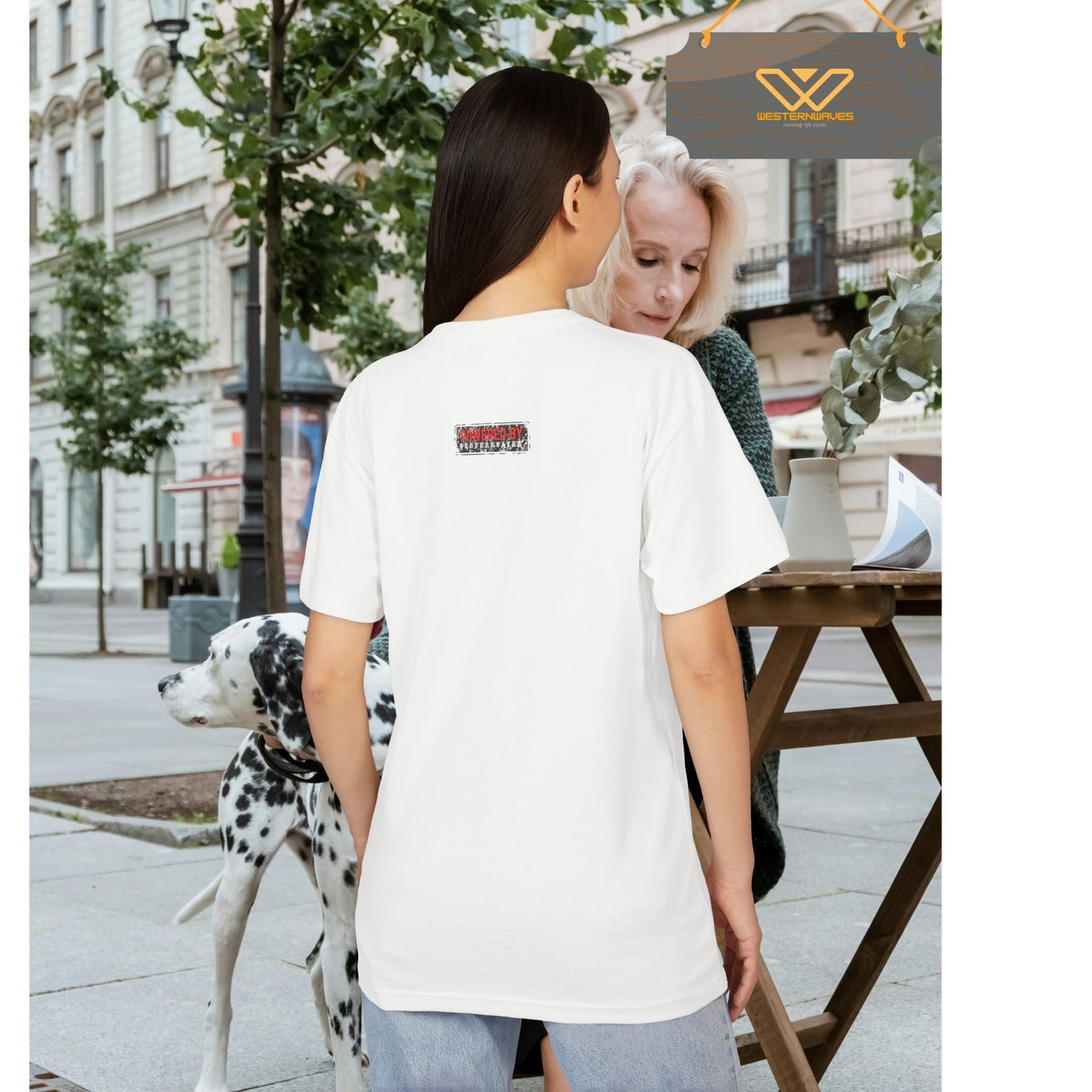Unisex Sueded T-shirt_ 28 June 2025_ Limited Edition Summer Festivities, by WesternWaves: