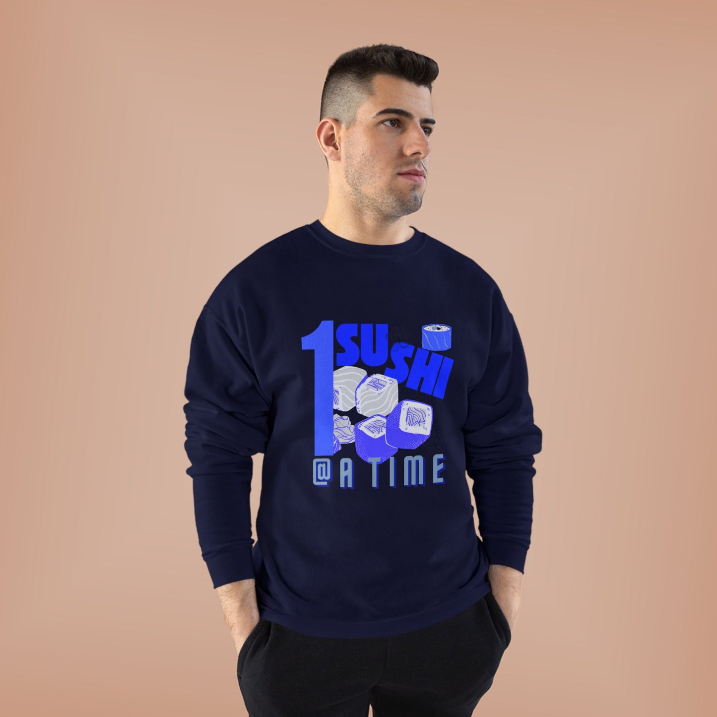 Unisex EcoSmart® Crewneck Sweatshirt_ N3+ Series USESCNSS PT2WW001_ Limited Edition Perfect Blend of Comfort, Style, & Sustainability by WesternWaves: