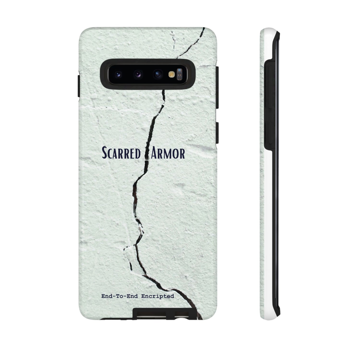 Tough Cases_ Samsung Galaxy Phone Case_ Series N8+ TCPCASE PT2WW003_ Limited Edition Scarred Armor Design Samsung Galaxy Phone Cases by WesternWaves: