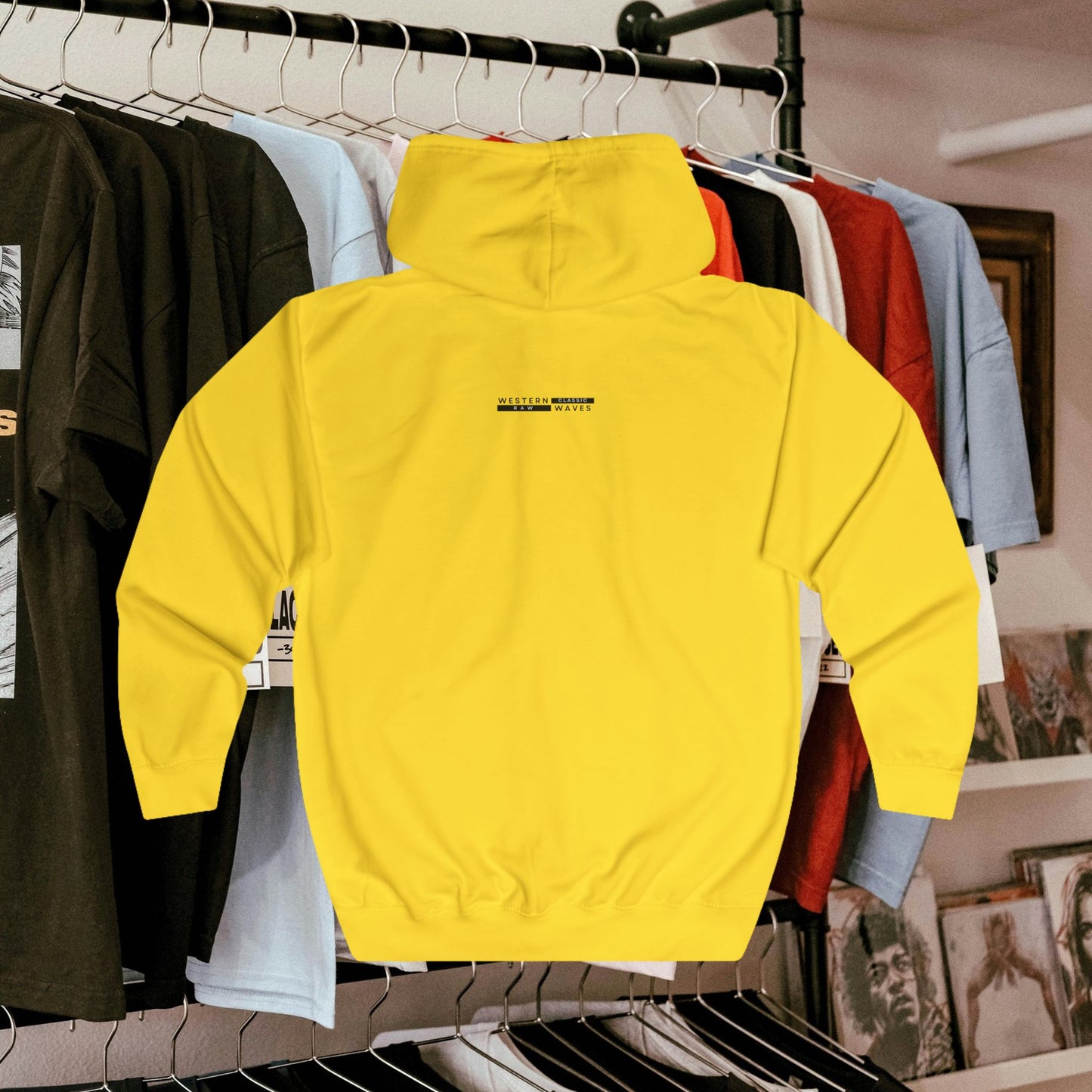 Unisex Full Zip Hoodie_ 22 June 2025_ Limited Edition, Casual Wear in Street Style by WesternWaves:
