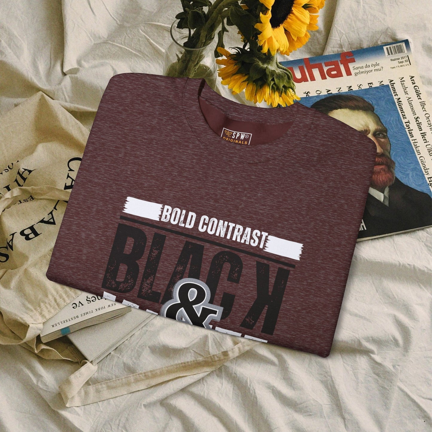 Unisex Heavy Blend™ Crewneck Sweatshirt_ N+ Series UHBCSS PT2WW028_ Limited Edition by WesternWaves:
