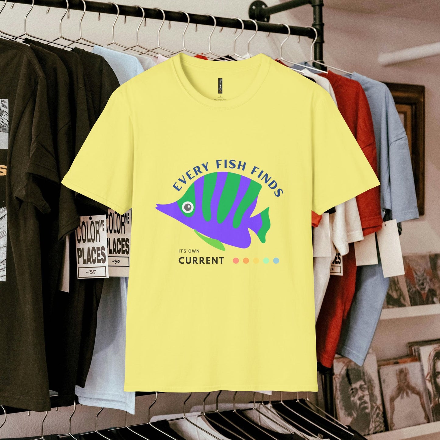 Unisex Softstyle T-Shirt_ N+ Series USSTS FT2WW009_ Limited Edition by WesternWaves: