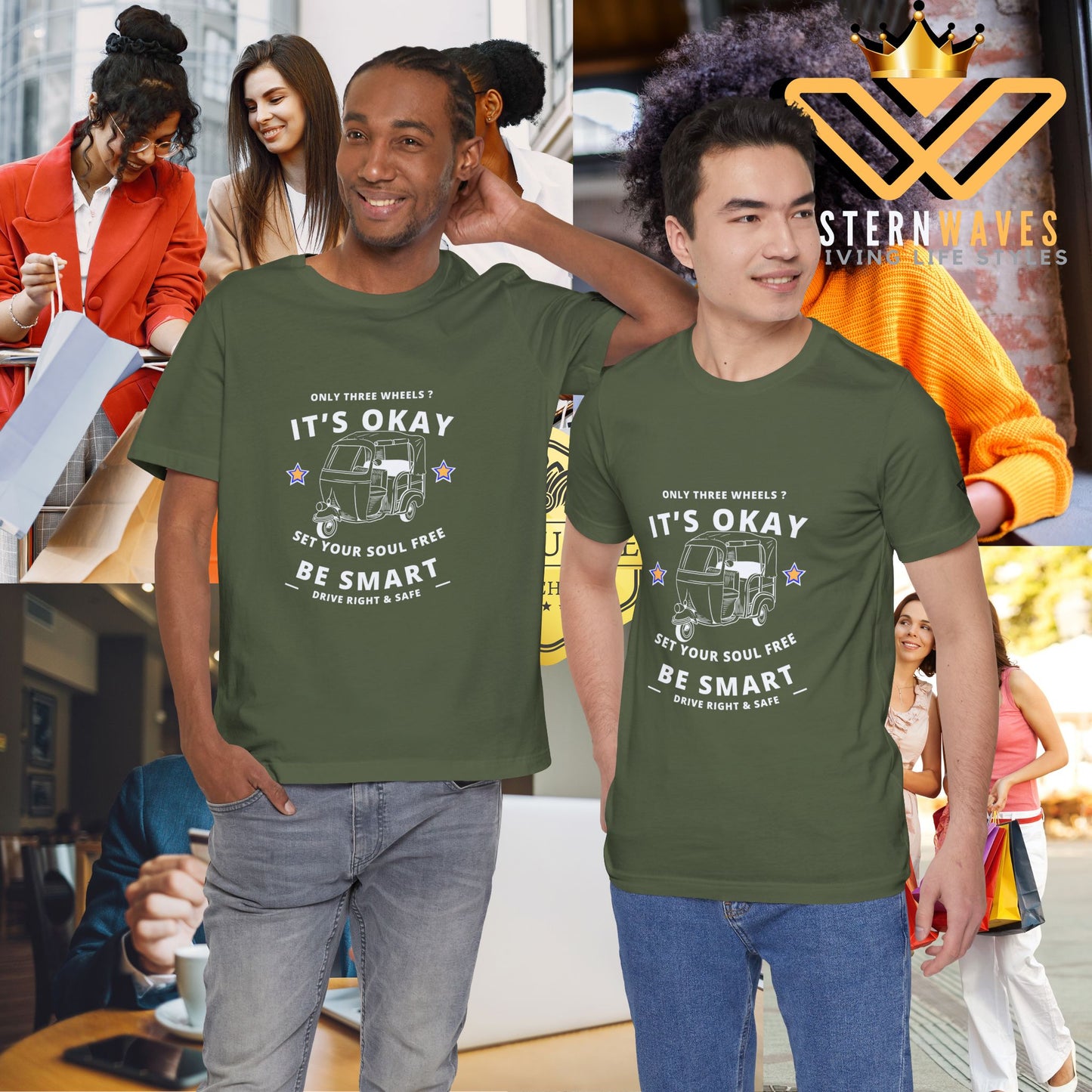Unisex Jersey Short Sleeve Tee_ Signature Comfort Tee by SPW_ N2* Series PT2WW005_ Limited Edition Cherished Favorite by WesternWaves: