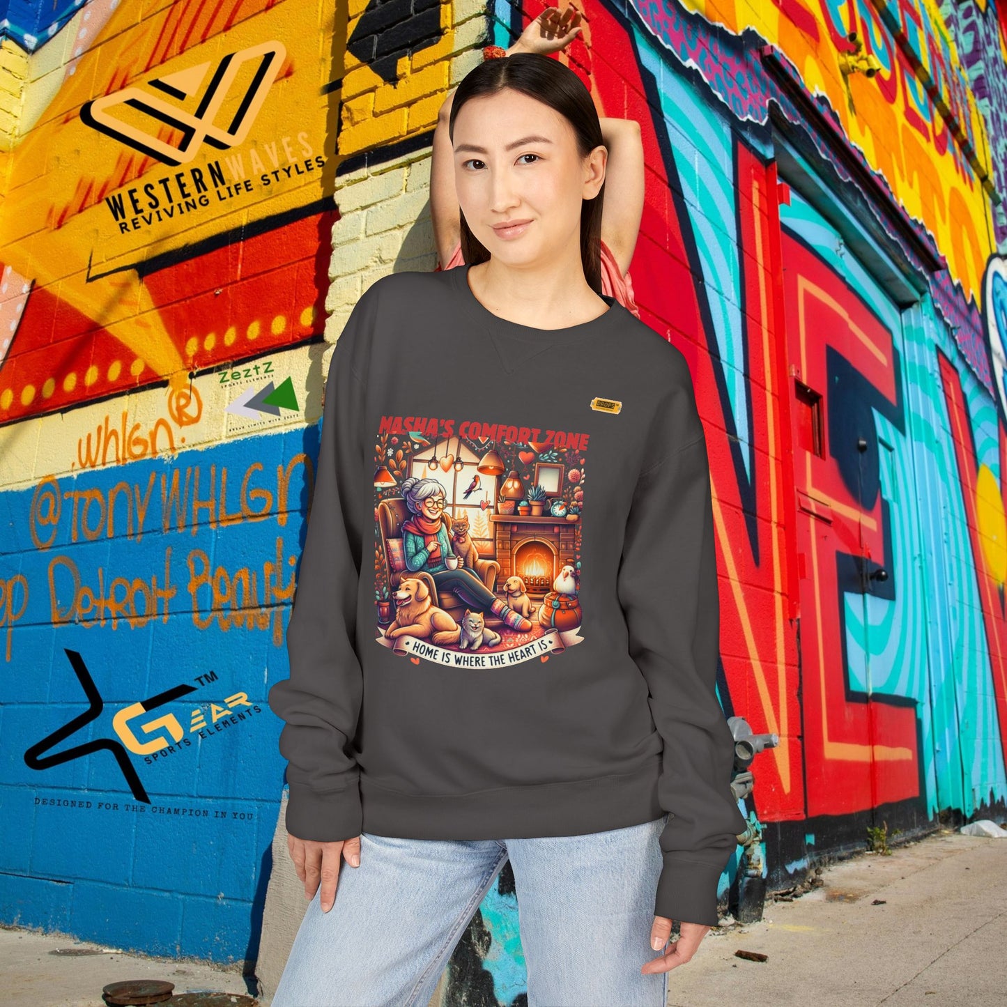 Crewneck Sweatshirt_ N7* Series CNSS PT2WW001_ Limited Edition Gift for Her, by WesternWaves: