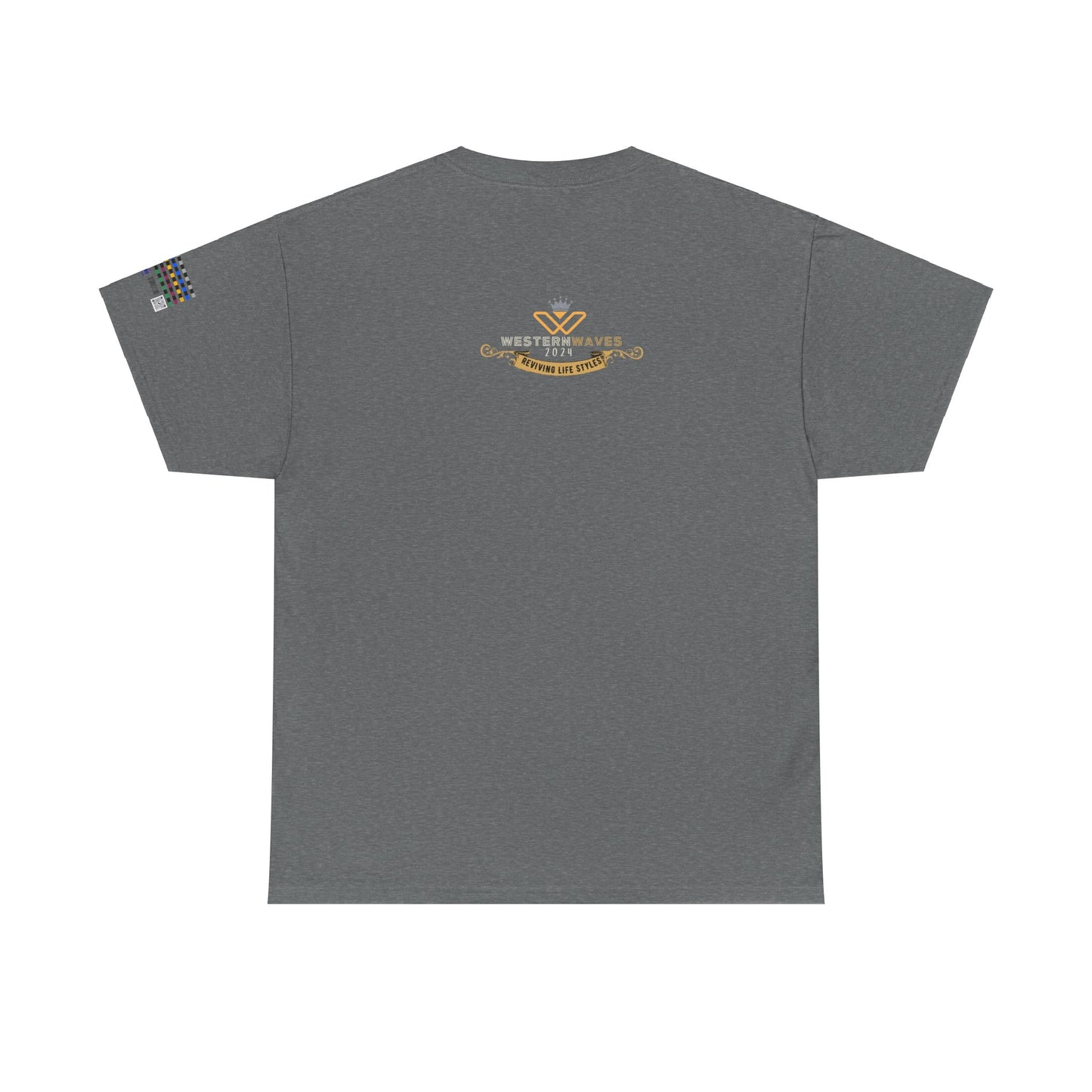 Unisex Heavy Cotton Tee_ Crafted from premium 100% cotton_ N+ Series UHCT PT2WV006_ Limited Edition by WesternWaves: