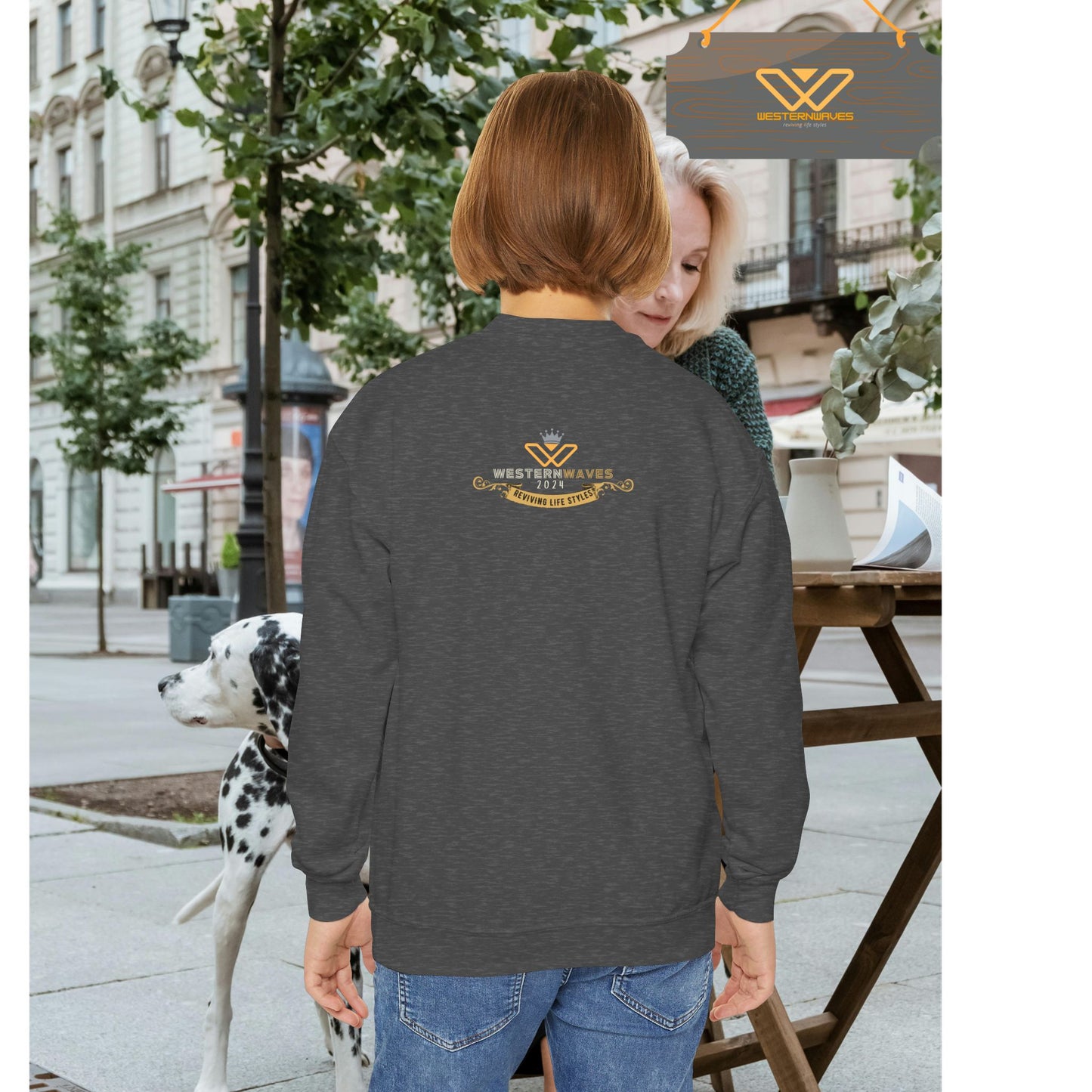 Youth Crewneck Sweatshirt_ N3+ Series YCNSS PT2WW001_ Limited Edition Perfect Companion for the School, Sports & Casual hangouts by WesternWaves: