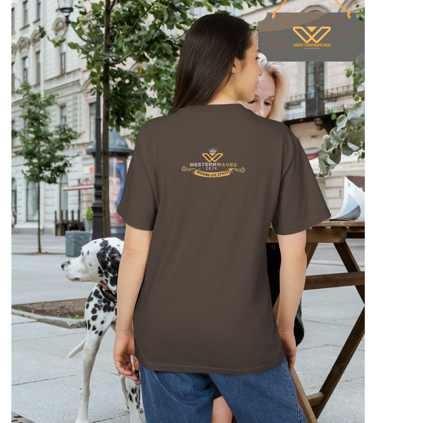 Unisex Heavy Faded Tee_ N3+ Series USHFTEE PT2WW002_ Vintage Vibes Limited Edition Tee by WesternWaves
