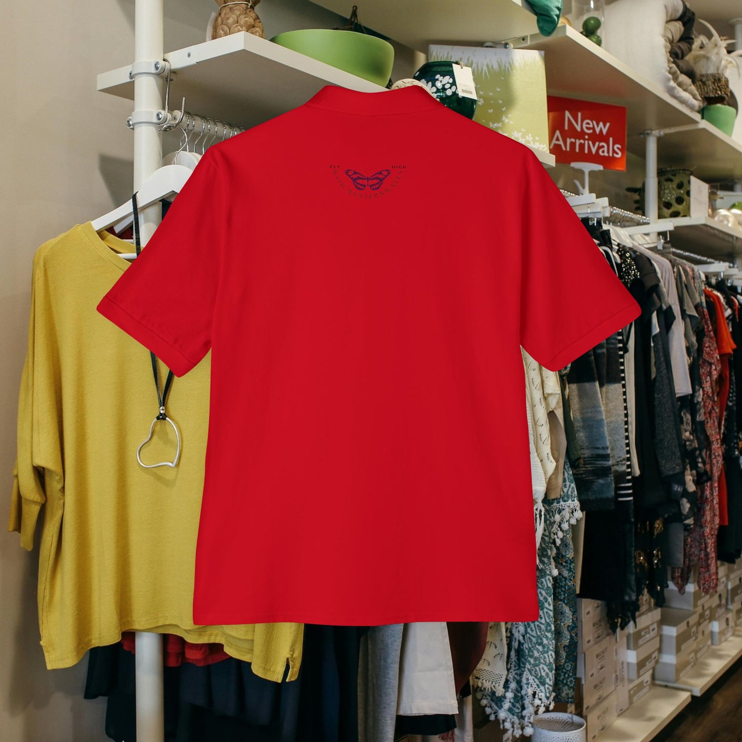Men's Piqué Polo Classic Shirt – N2 Series MPPOLOCS PT2WW002_ Limited Edition Timeless Elegance of ‘EagalZ’ Sports Brand by WesternWaves:
