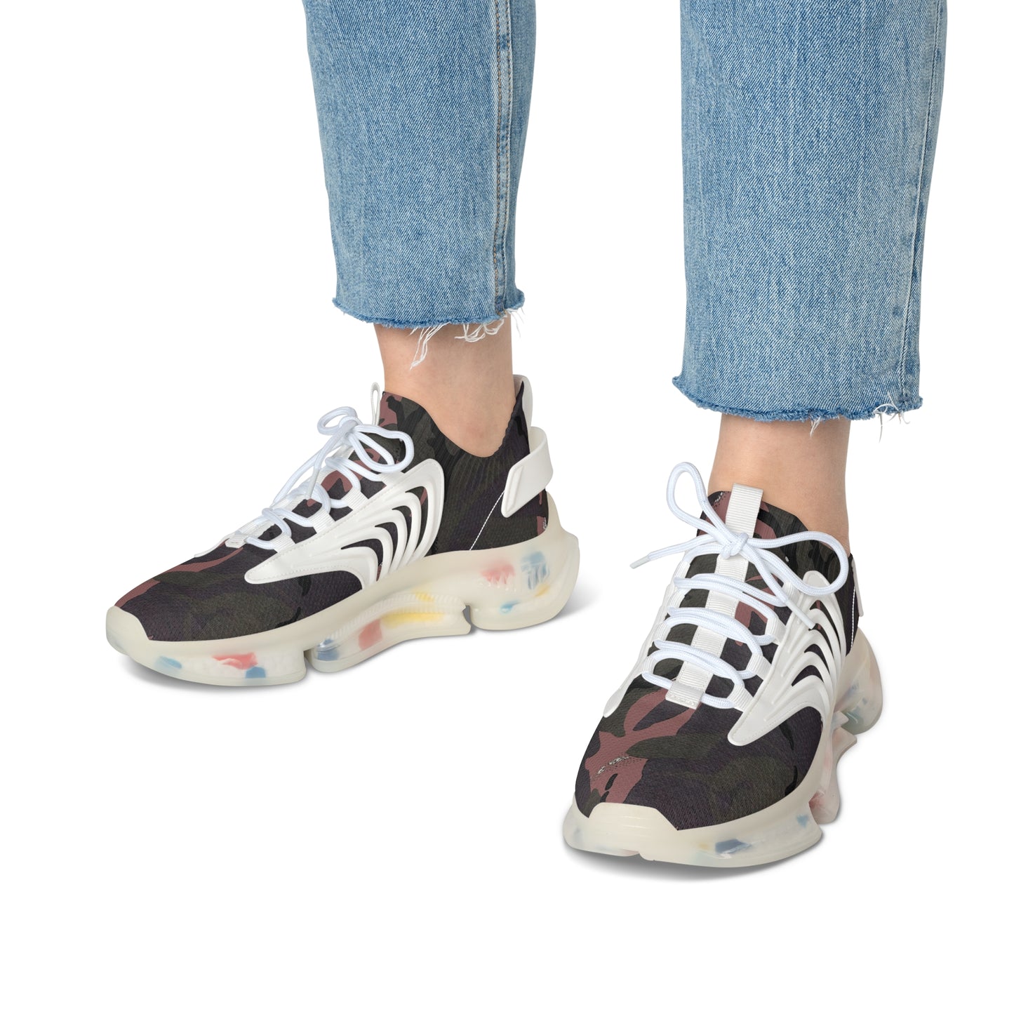Women's Mesh Sneakers_ N+ Series WMS PT2WW007_ Limited Edition by WesternWaves: