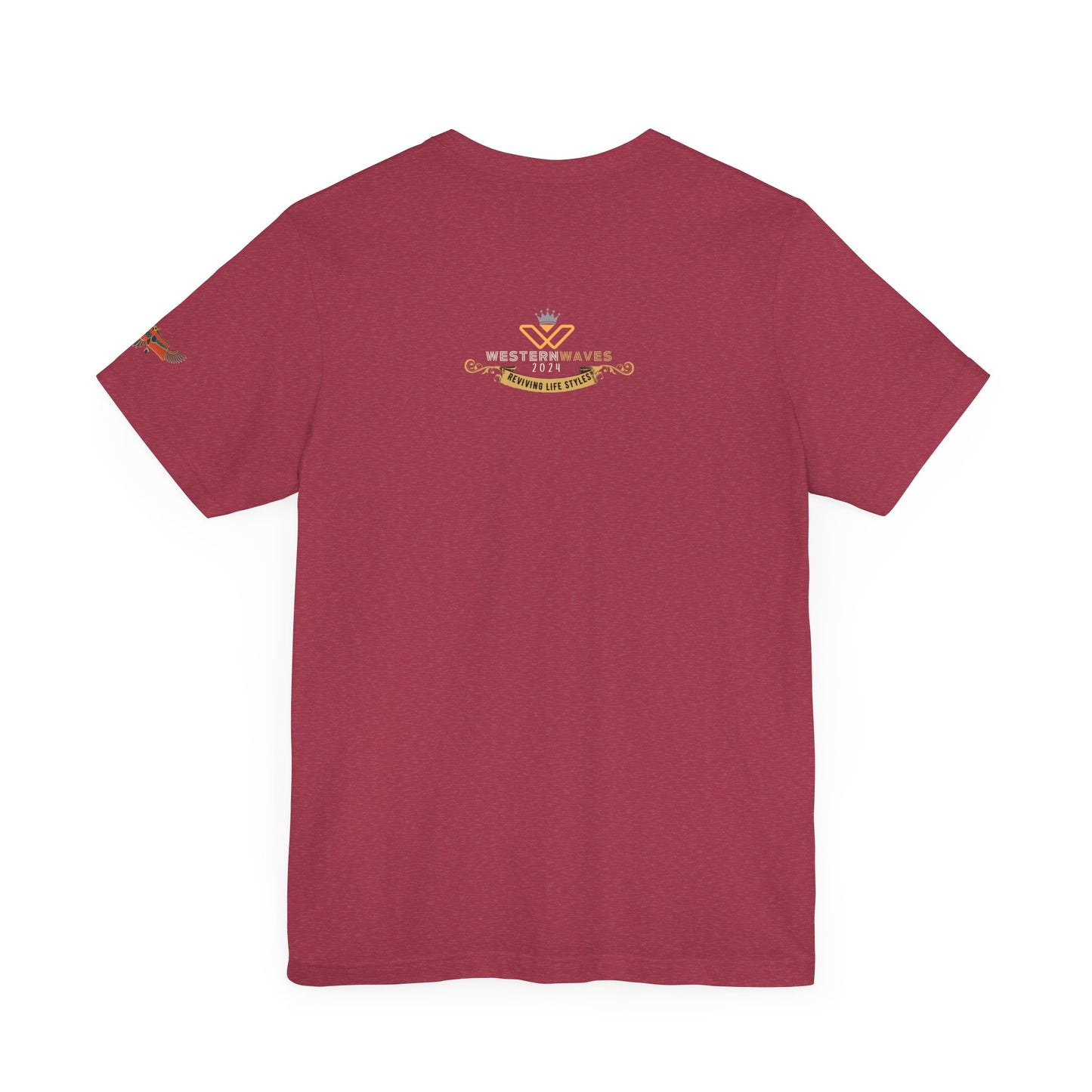 Unisex Jersey Short Sleeve Tee_ Signature Comfort Tee by SPW_ N2+ Series PT2WW004_Limited Edition by WesternWaves:
