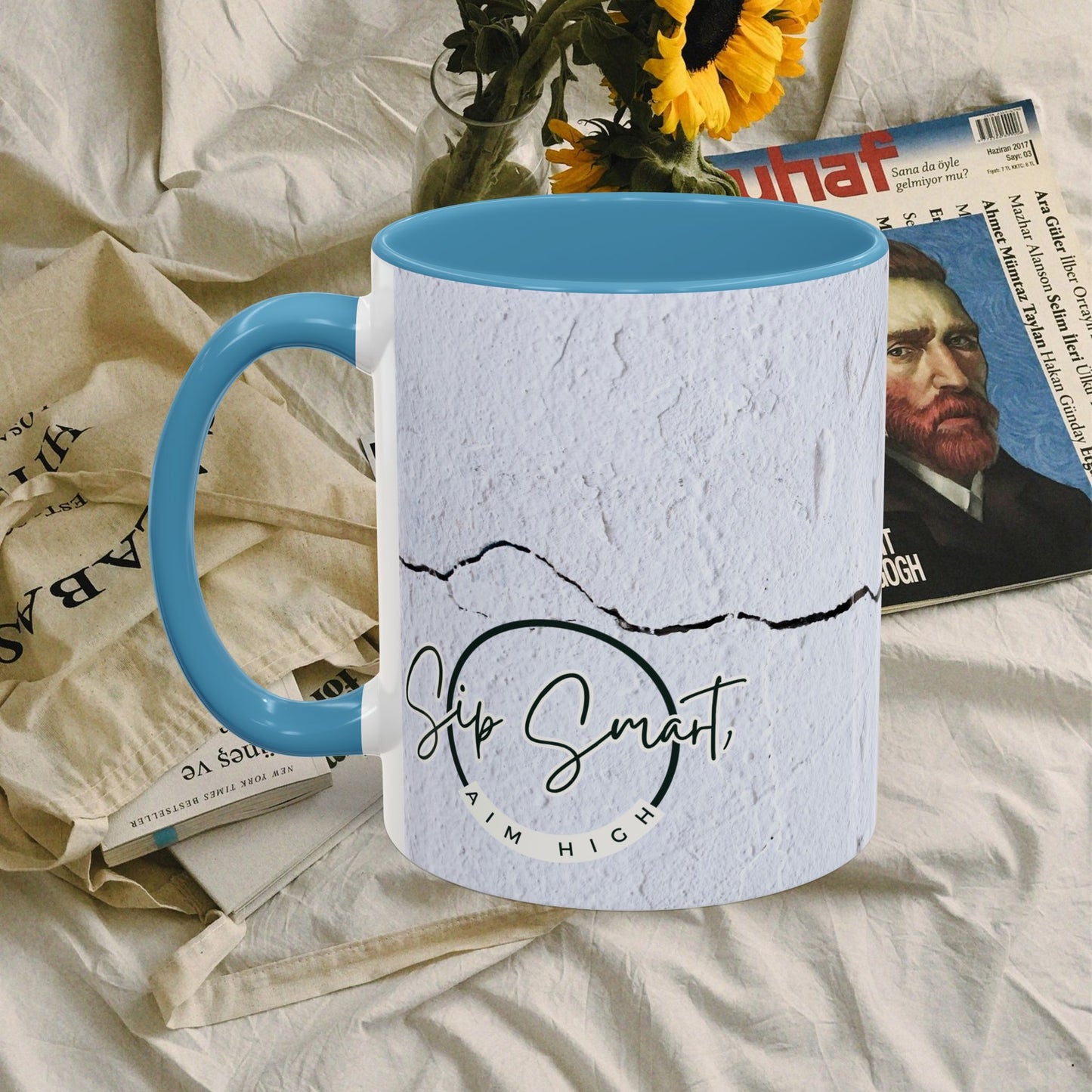 Black Mug (11oz, 15oz) _Back to School Series_ CBM PT2WW004_ Limited Edition Statement Piece by WesternWaves: