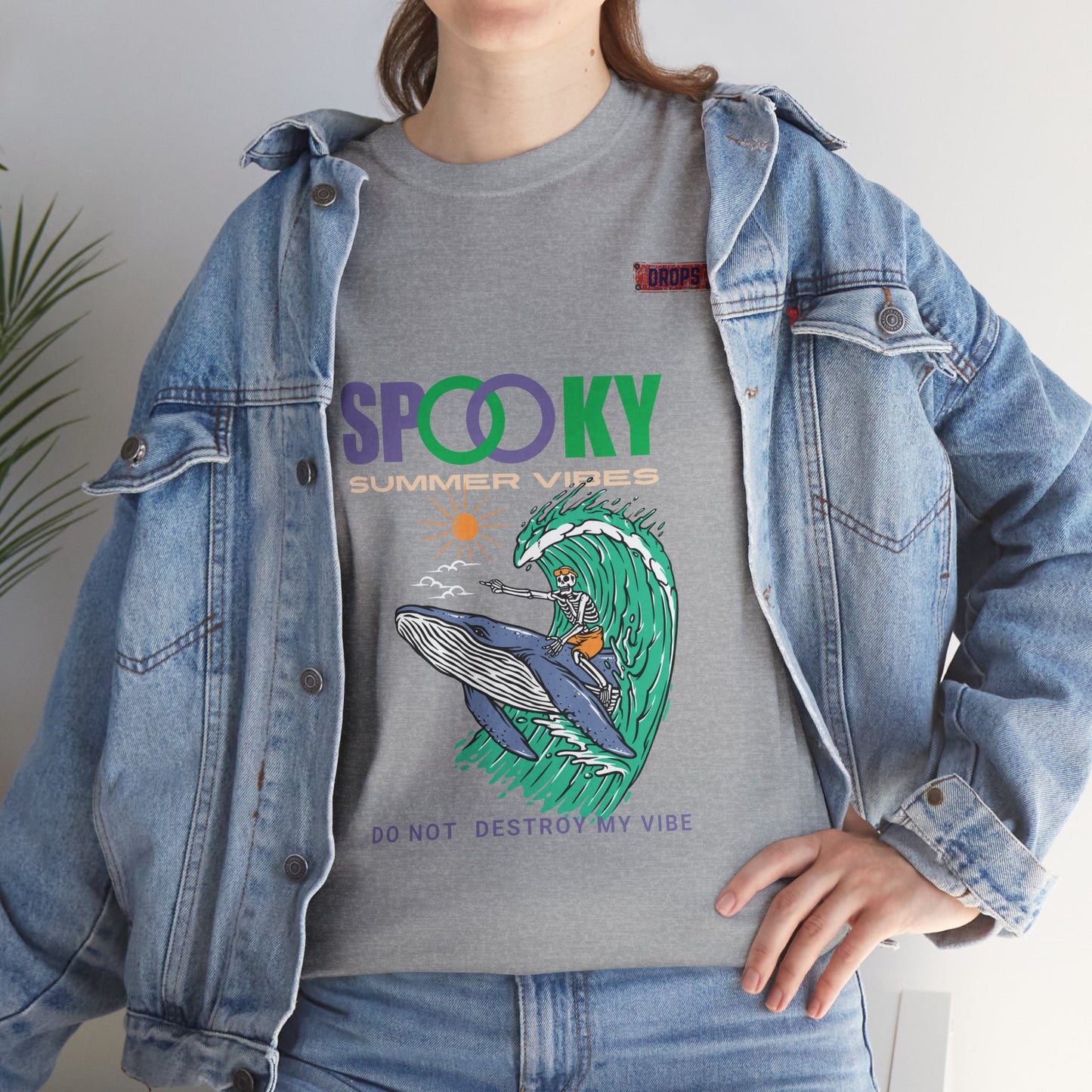 Unisex Heavy Cotton Tee_ Crafted from premium 100% cotton_ N2* Series UHCT PT2WV008_ Limited Edition Epitome of Comfort & Durability by WesternWaves: