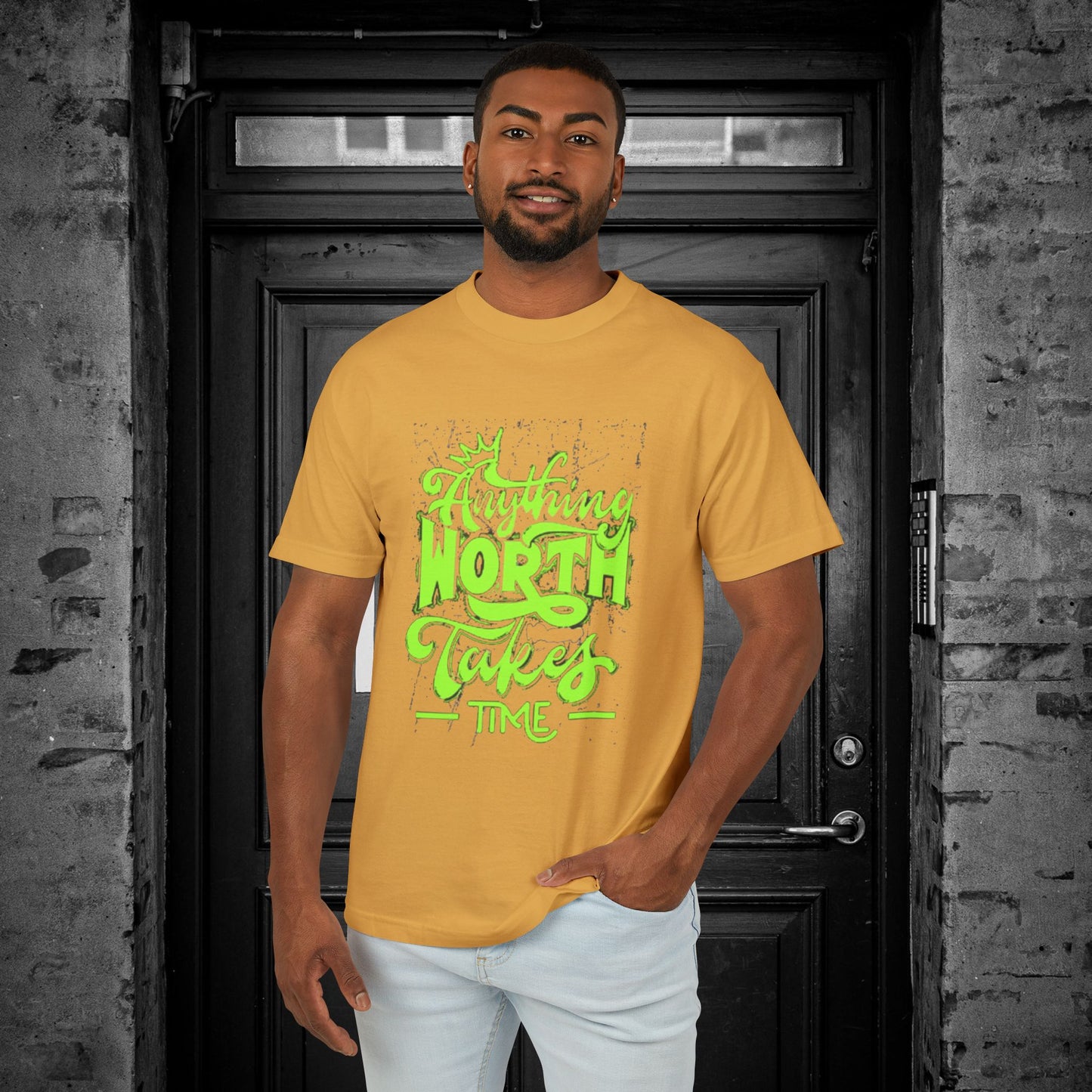 Unisex Garment-Dyed Heavyweight Cotton Tee_ N2+ Series USGDHWCTEE PT2WW007_ Limited Edition Statement of Style by WesternWaves: