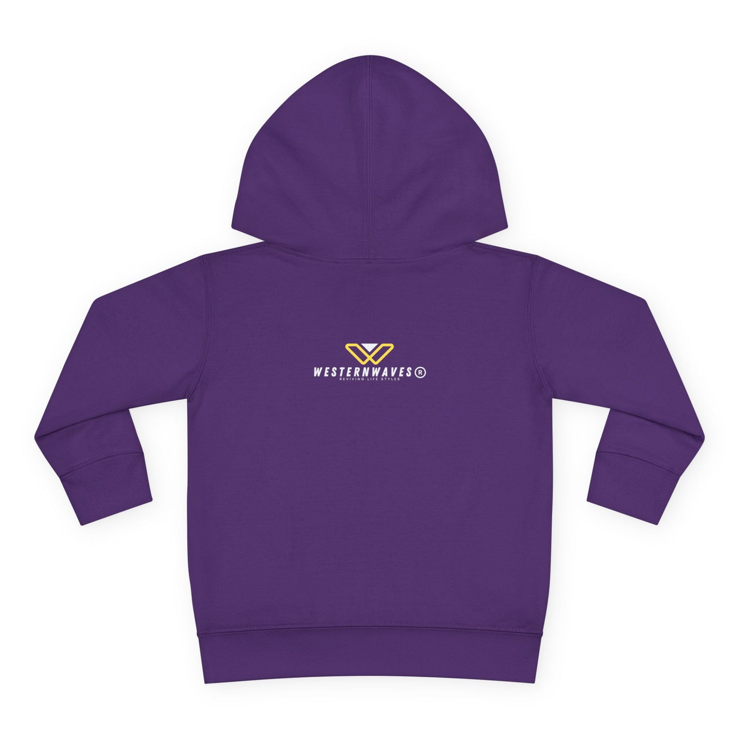 Toddler Pullover Fleece Hoodie – N2+ Series TPOFH PT2WW002_ Cozy, Durable & Personalized Limited Edition by WesternWaves: