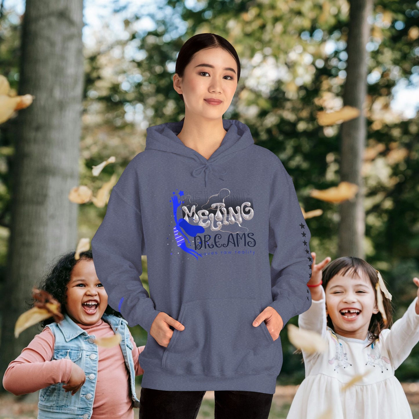 Unisex Heavy Blend™ Hooded Sweatshirt_ N3+ Series USHBHSS PT2WW006_ Limited Edition Pinnacle of Comfort & Style by WesternWaves: