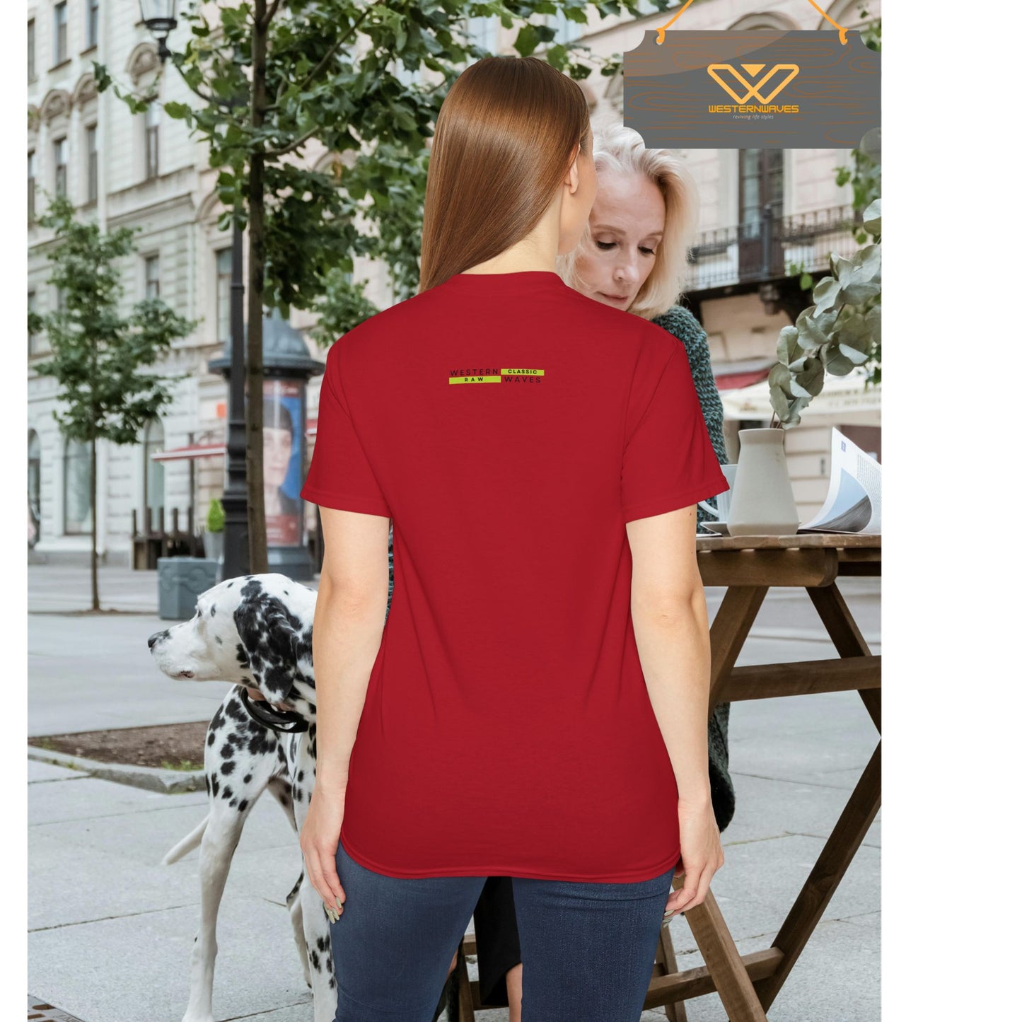 Unisex Ultra Cotton Tee_ Classic Comfort Unleashed_ N2+ Series USUCTEE PT2WW007_ Limited Edition Maximum Comfort & Style by WesternWaves: