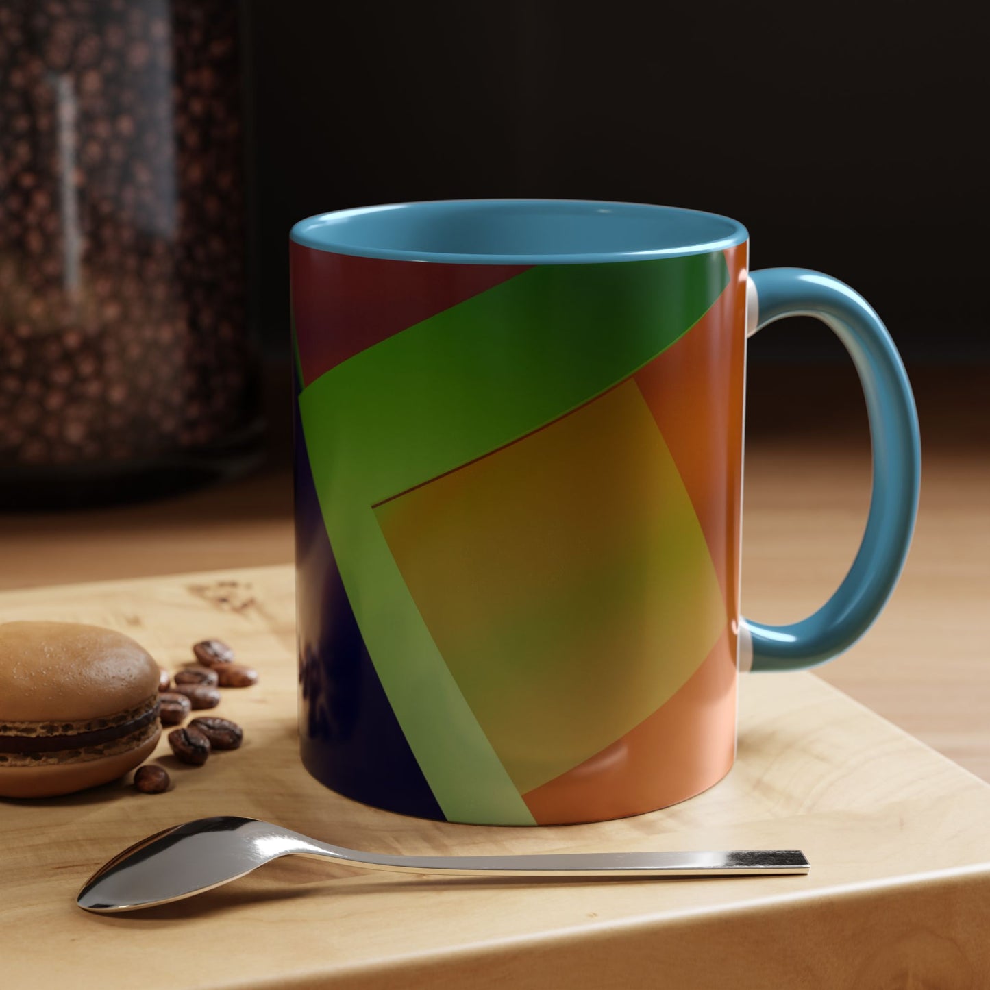 Accent Coffee Mug 11, 15oz_ N3+ Series ACM11OZ PT2WW018_ Limited Edition Perfect Blend of Style by WesternWaves: