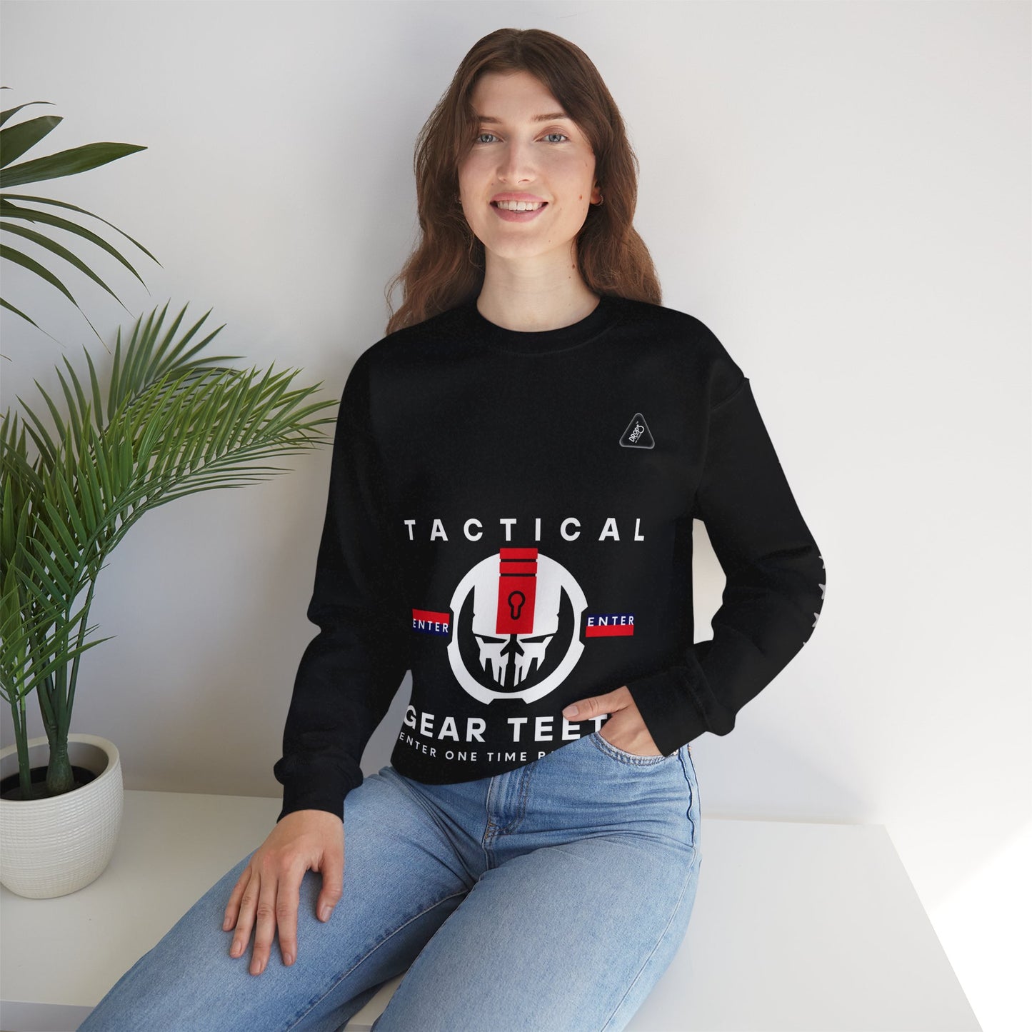 Unisex Heavy Blend™ Crewneck Sweatshirt_ N2 Series UHBCSS PT2WW005_ Limited Edition by WesternWaves: