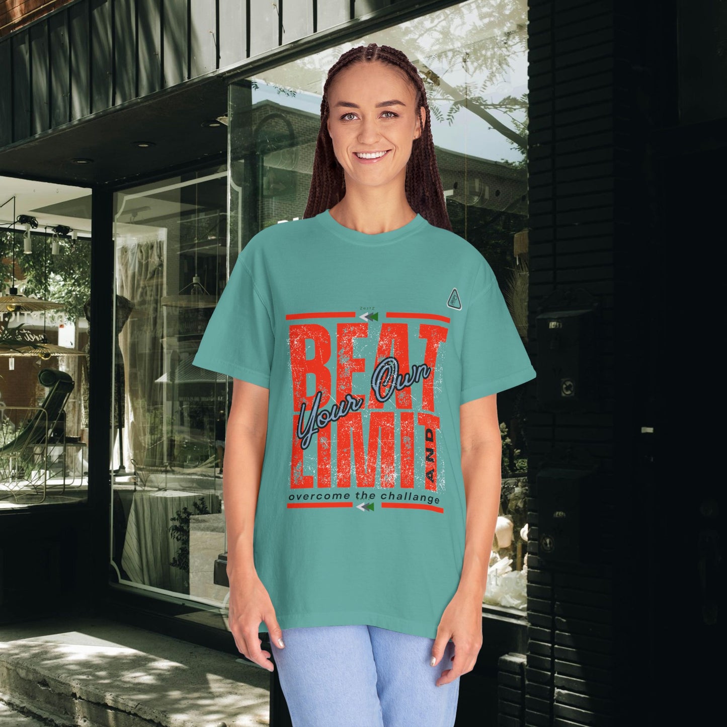 Unisex Garment-Dyed T-shirt_ N2 Series USGDTS PT2WW002_ Comfort Colors 1717_ WesternWaves Limited Edition: