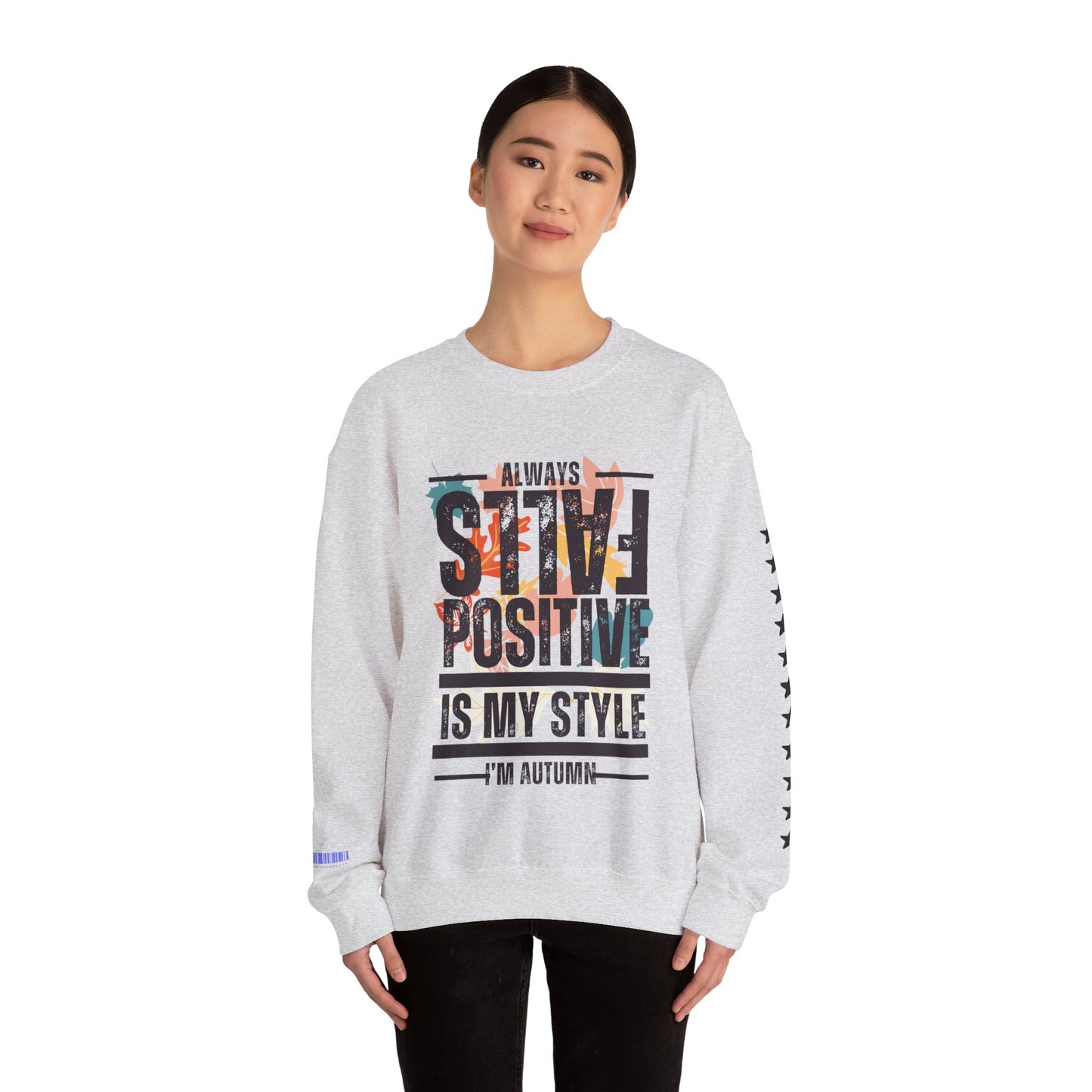 Unisex Heavy Blend™ Crewneck Sweatshirt_ N2+ Series UHBCSS PT2WW027_ Limited Edition Pure Luxury By WesternWaves: