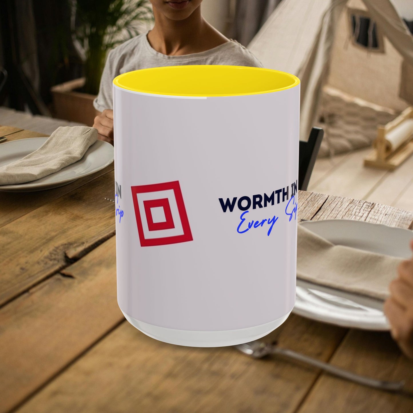 Accent Coffee Mug (11, 15oz)_ N2 Series ACMUG PT2WW003_ Limited Edition Mug by WesternWaves