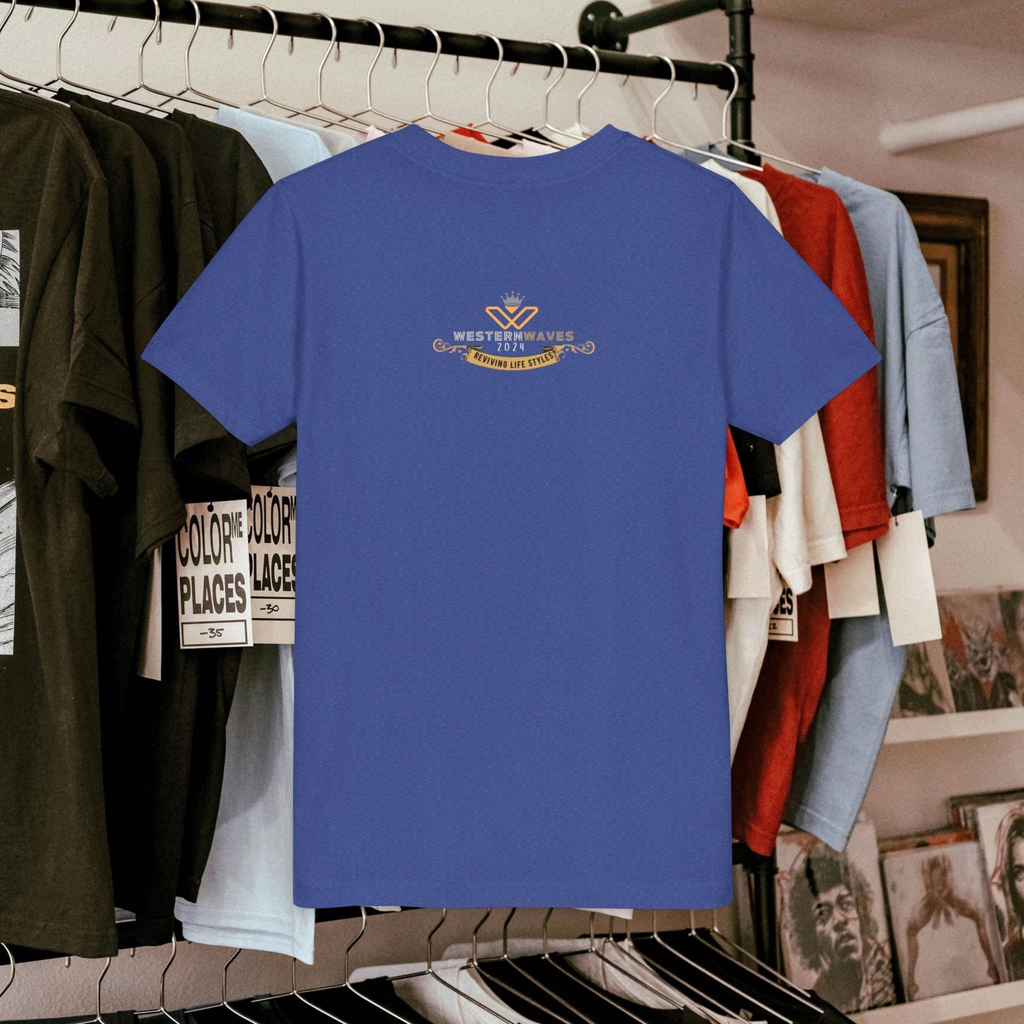 Youth Short Sleeve Tee_ N2 Series YSST PT2WW003_ Limited Edition Utmost Comfort by WesternWaves: