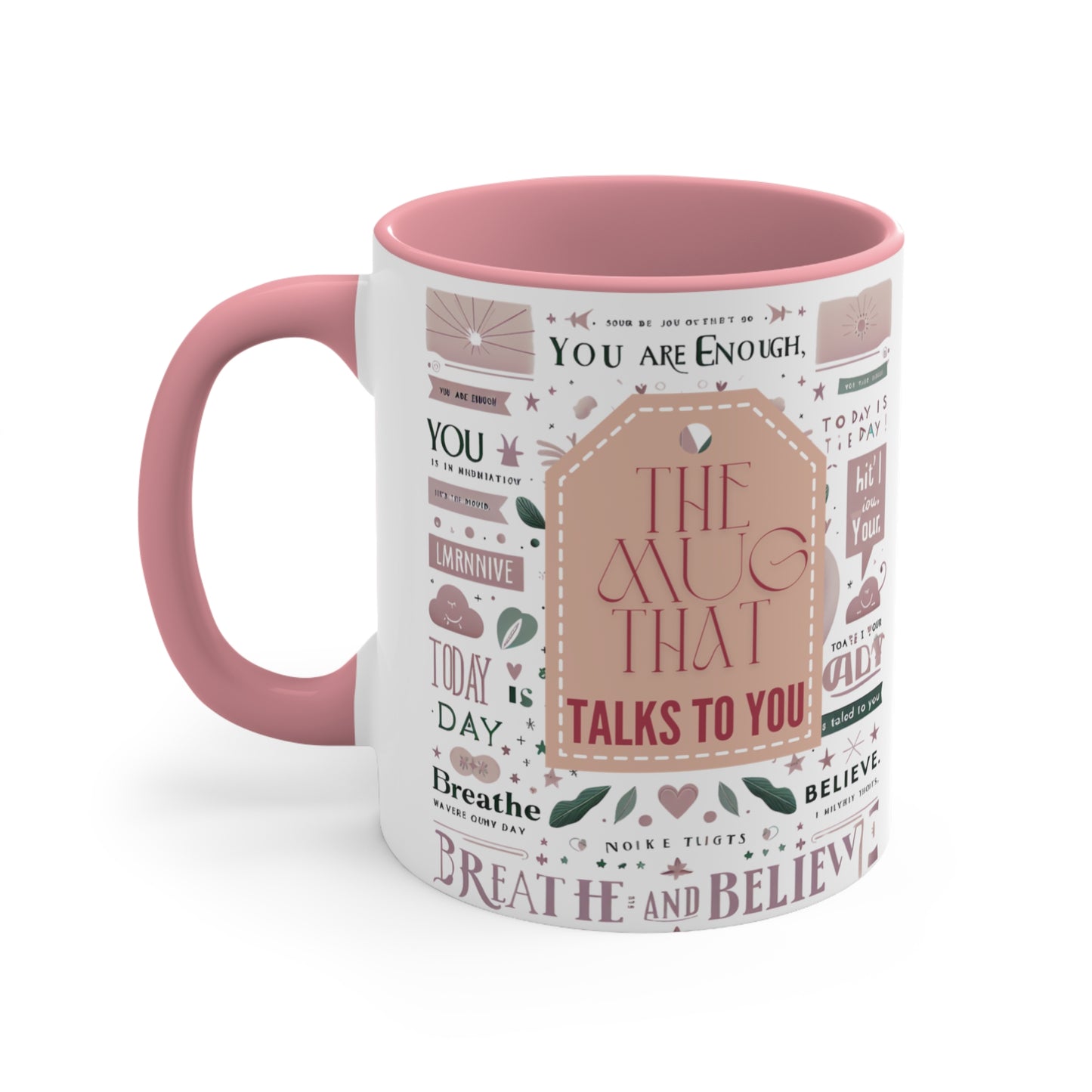 Accent Mug 11oz_ N8* Series AMUG PT2WW001_ LImited Edition School/Office Desktop Special by WesternWaves: