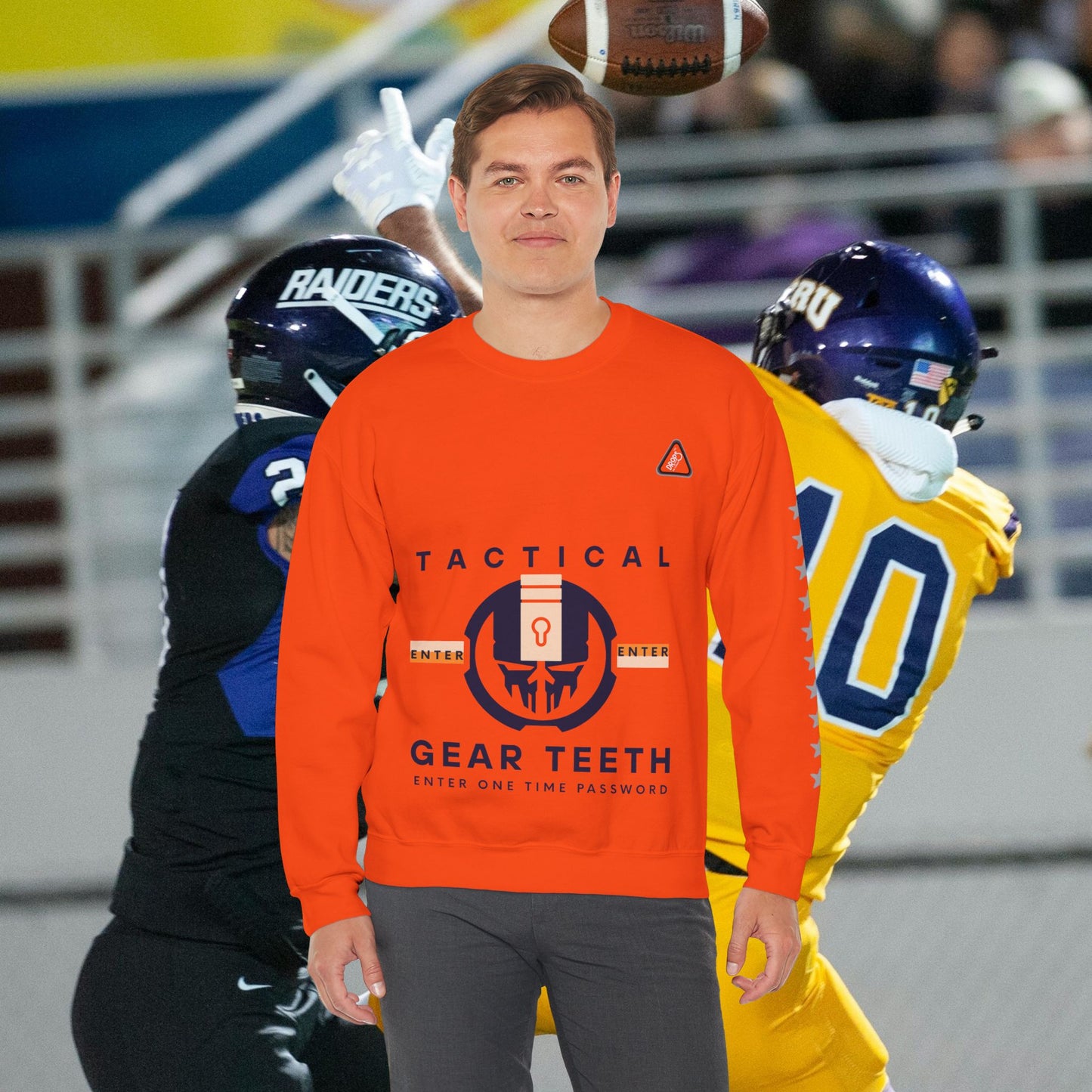 Unisex Heavy Blend™ Crewneck Sweatshirt_ N2 Series UHBCSS PT2WW005_ Limited Edition by WesternWaves: