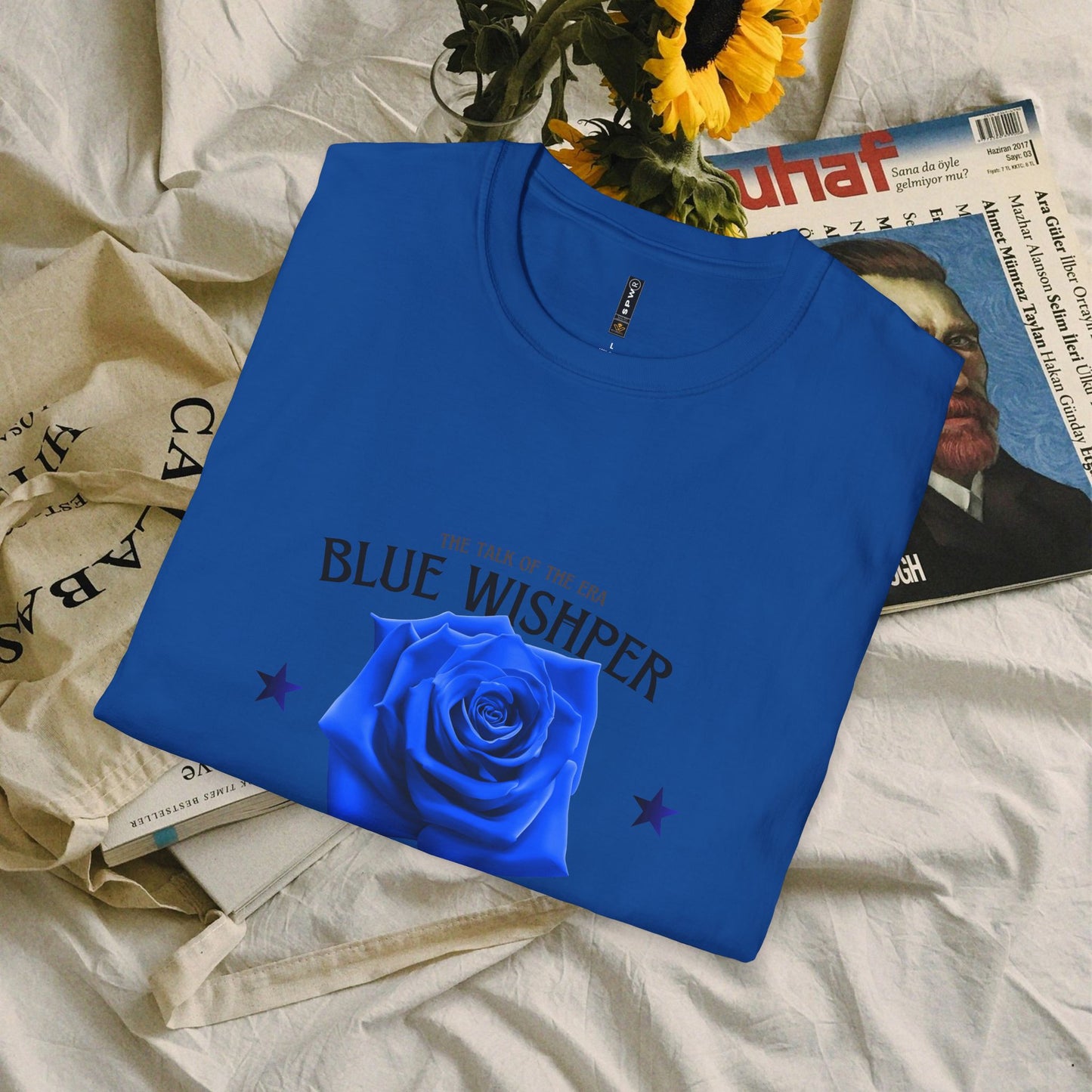 Unisex Softstyle T-Shirt_ N3+ Series USSTS FT2WW005_ Limited Edition Redefines & Relaxation by WesternWaves: