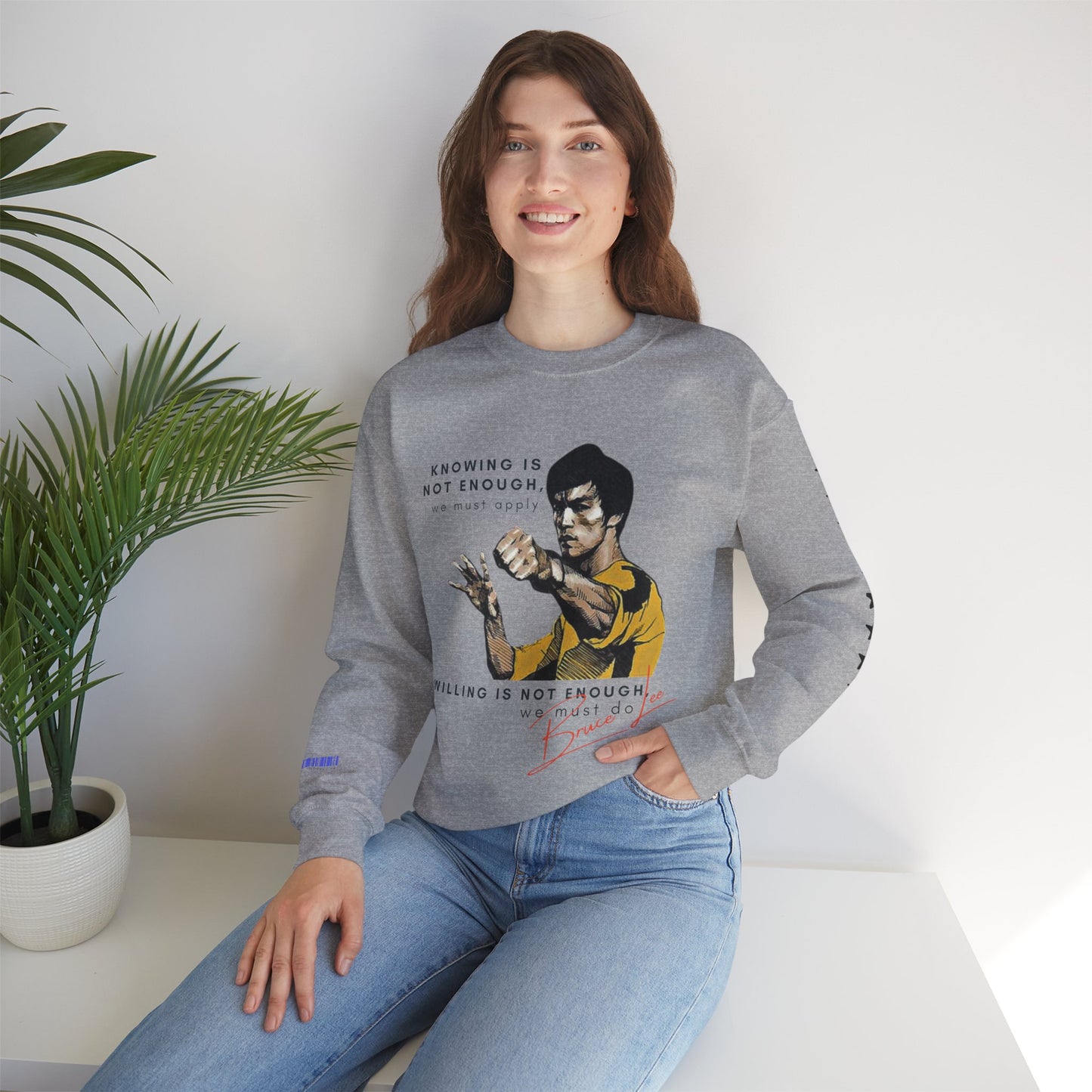 Unisex Heavy Blend™ Crewneck Sweatshirt_ N2+ Sports Series UHBCSS PT2WW008_ Limited Edition ‘Zeztz’ Brand Sports Elements by WesternWaves: