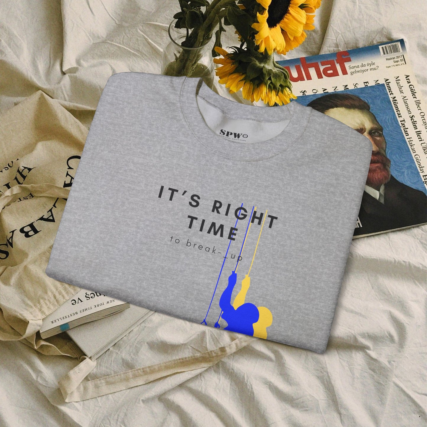 Unisex Heavy Blend™ Crewneck Sweatshirt_ N3+ Series UHBCSS PT2WW019_ Limited Edition by WesternWaves: