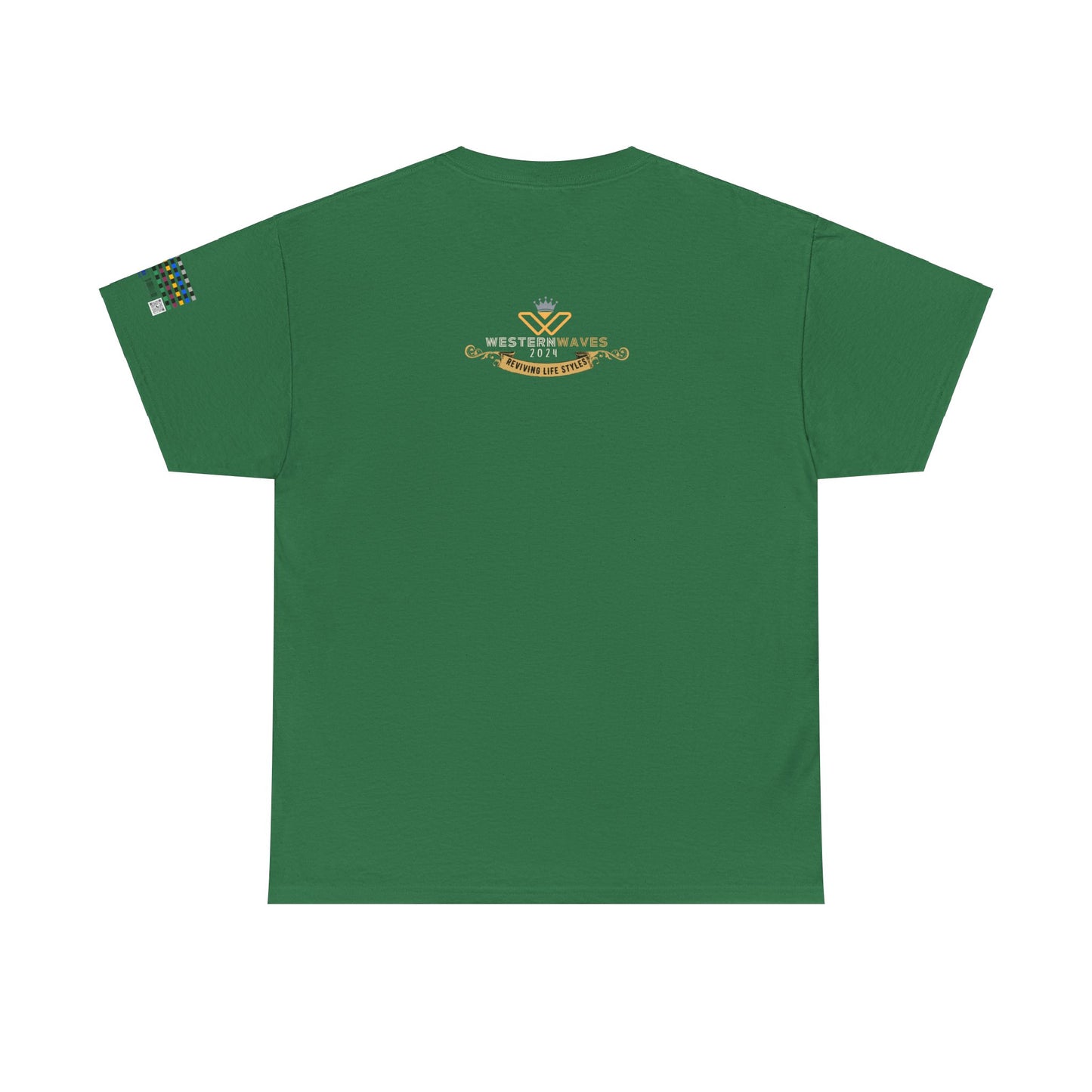 Unisex Heavy Cotton Tee_ Crafted from premium 100% cotton_ N+ Series UHCT PT2WV007_ Limited Edition by WesternWaves: