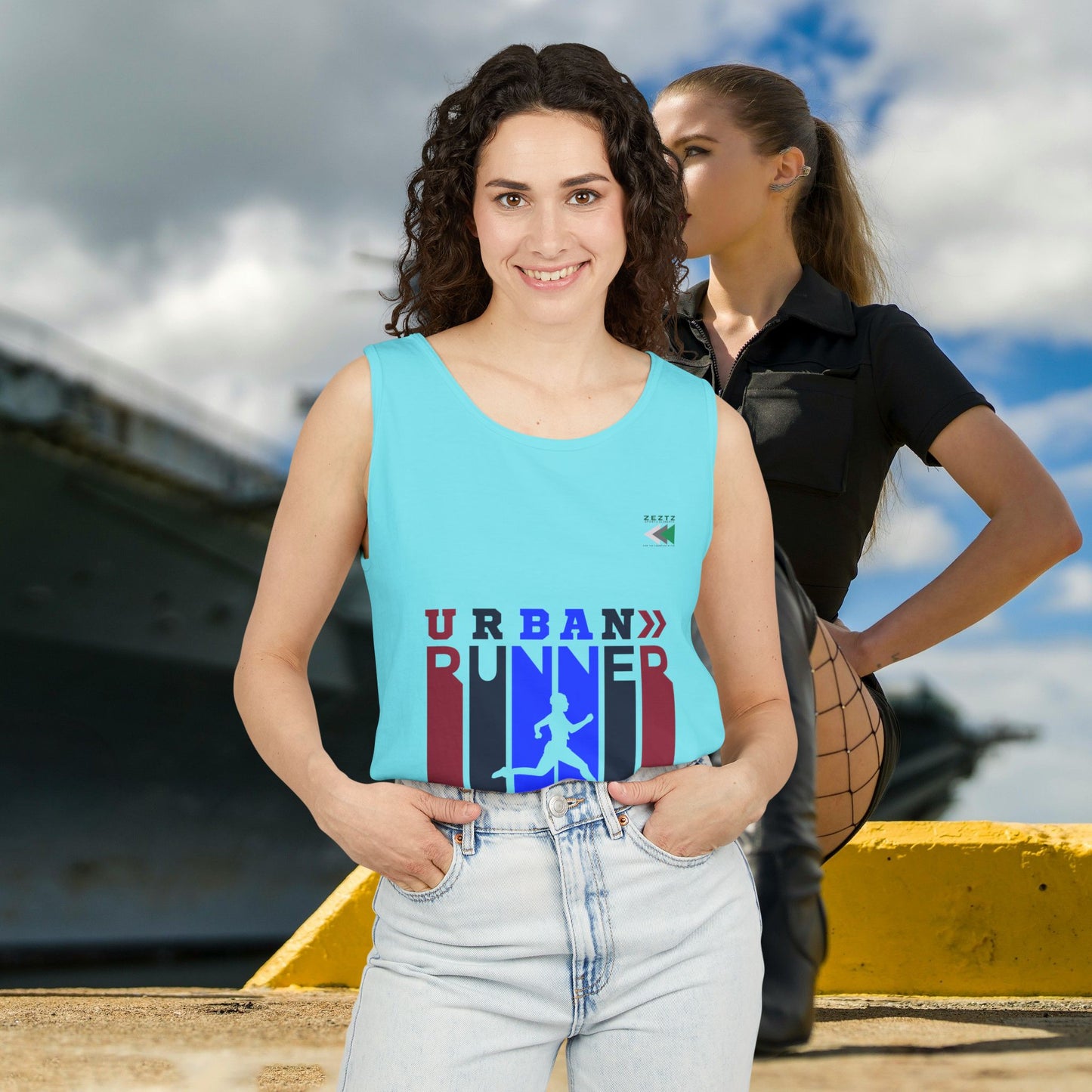 Unisex Garment-Dyed Tank Top_ 27 June 2025_ Limited Edition Summer Sports Apparel by WesternWaves:
