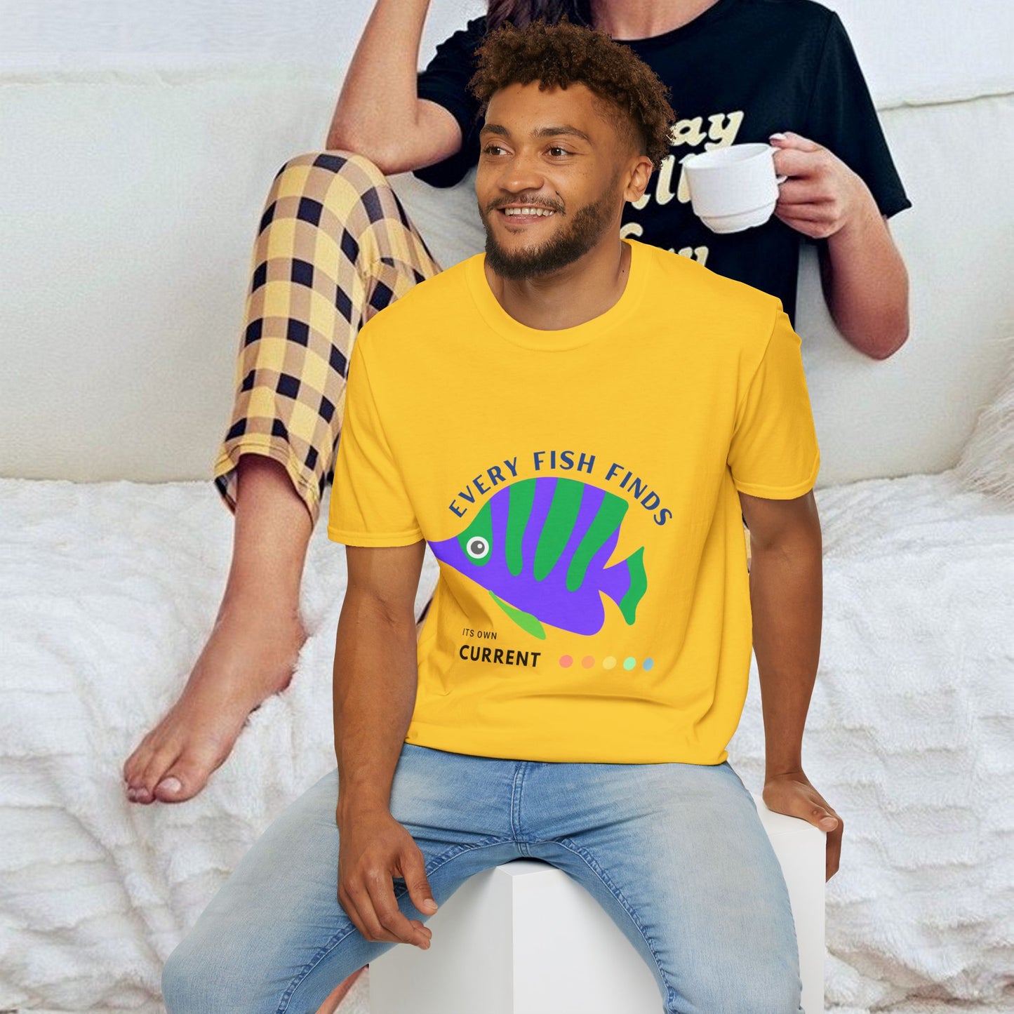 Unisex Softstyle T-Shirt_ N+ Series USSTS FT2WW010_ Limited Edition by WesternWaves: