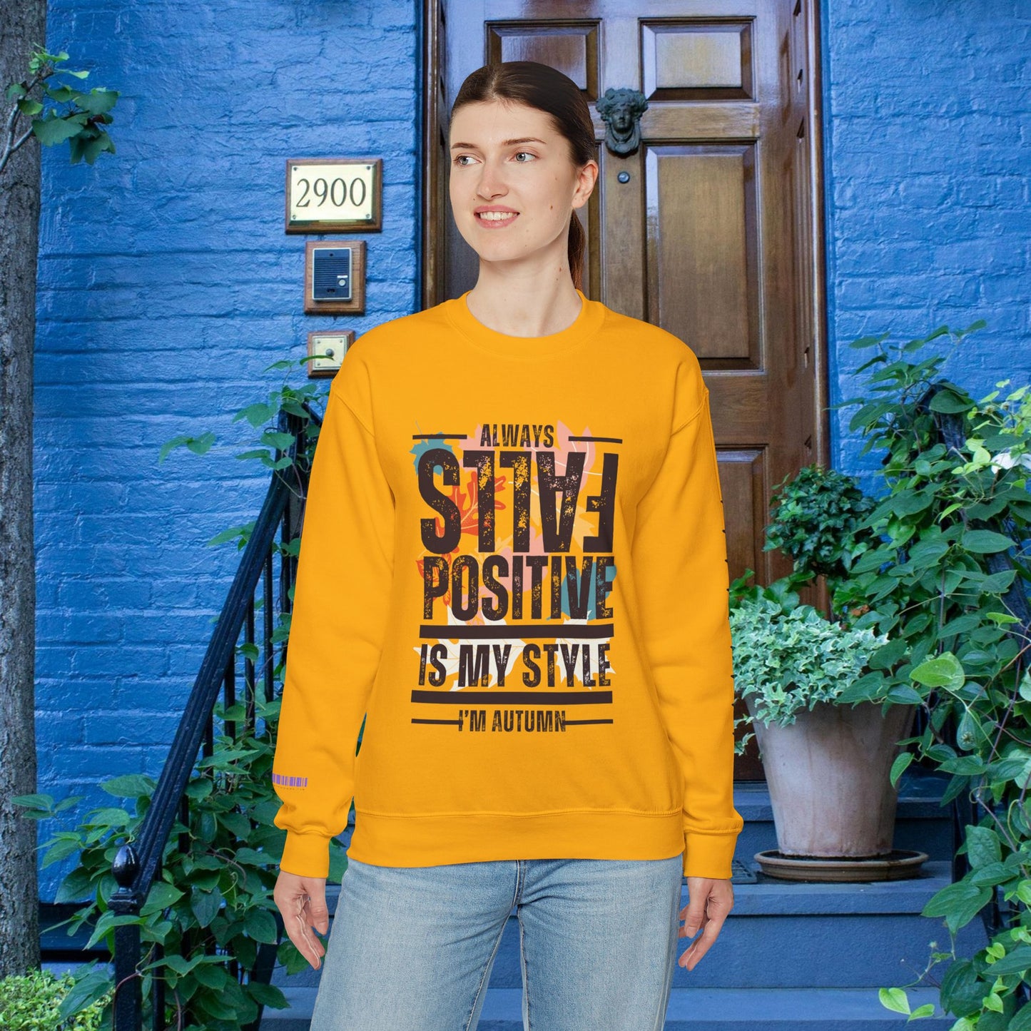 Unisex Heavy Blend™ Crewneck Sweatshirt_ N2+ Series UHBCSS PT2WW027_ Limited Edition Pure Luxury By WesternWaves: