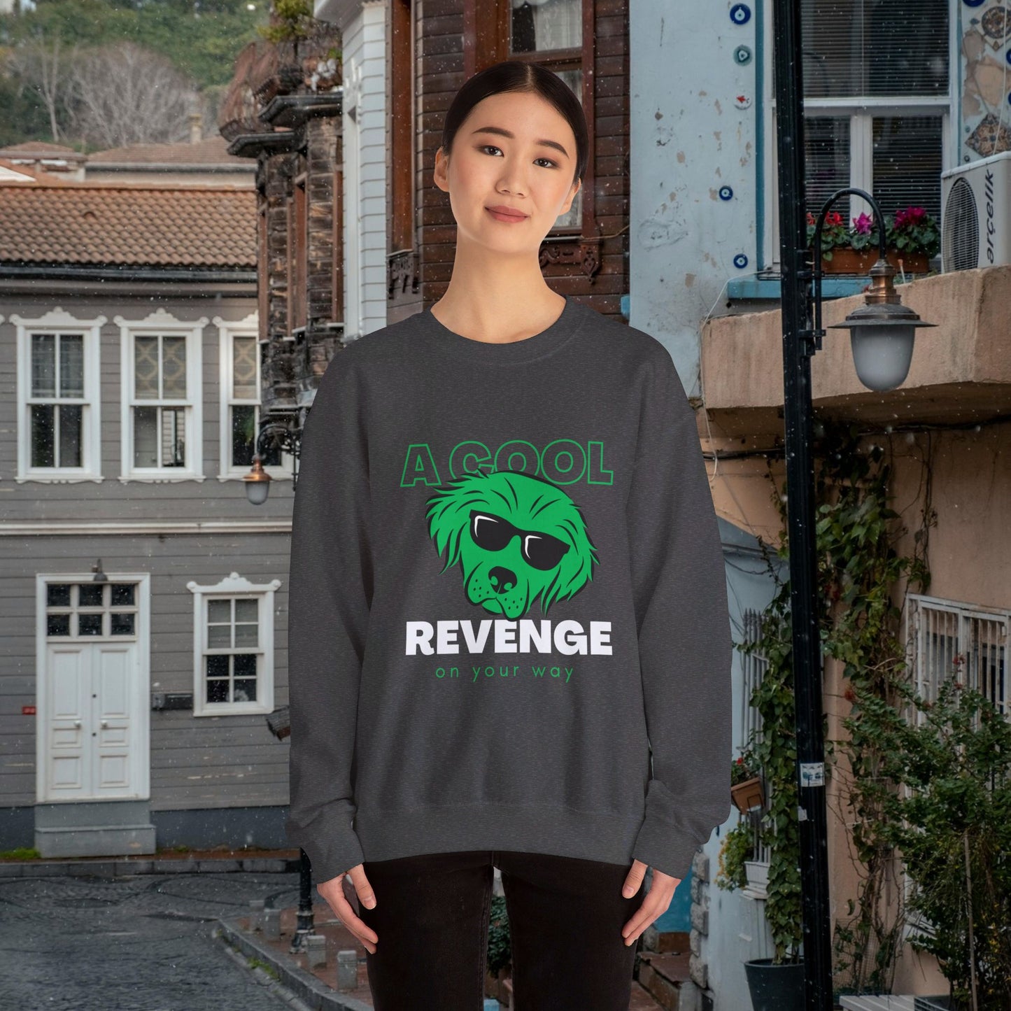Unisex Heavy Blend™ Crewneck Sweatshirt_ N2+ Series UHBCSS PT2WW024_ Limited Edition Pure Luxury for Every Occasion by WesternWaves: