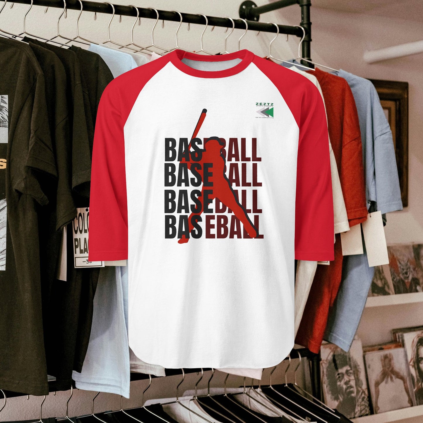 Unisex Baseball Tournament Raglan Shirt_ Series N8+ USBBTRS PT2WWW001_ Limited Edition Vintage Sports Tee by WesternWaves: