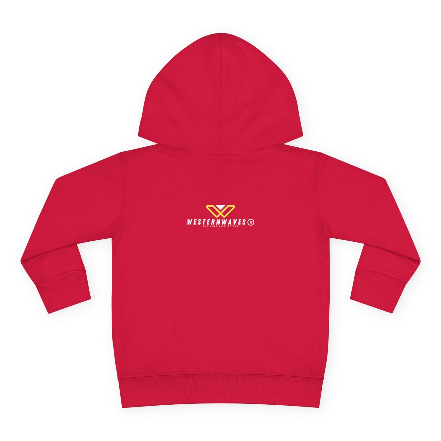 Toddler Pullover Fleece Hoodie – N2+ Series TPOFH PT2WW002_ Cozy, Durable & Personalized Limited Edition by WesternWaves: