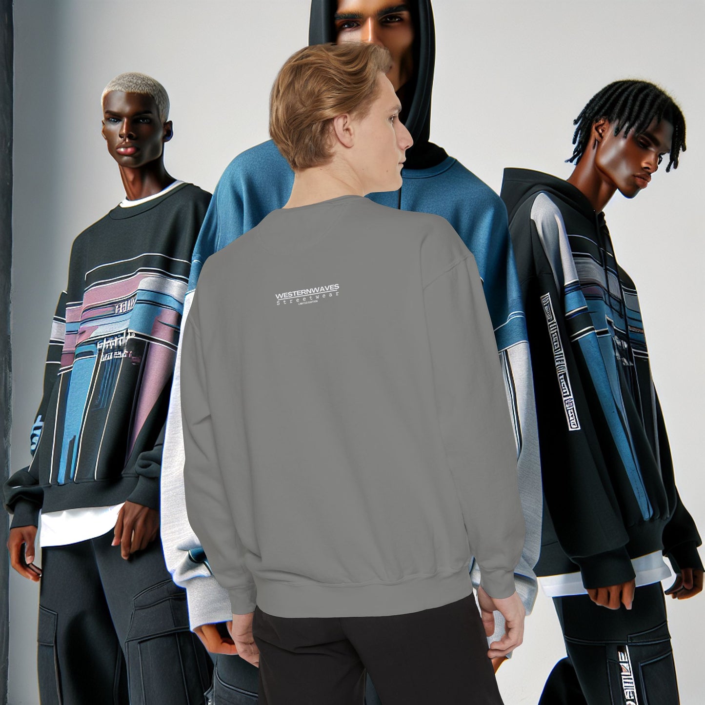 Predator & Prey Sweatshirt_ 03 Sep 2025_ Cozy Unisex Pullover, Nature Lover Apparel, Gifts for Wildlife Enthusiasts, Fall Fashion Layer