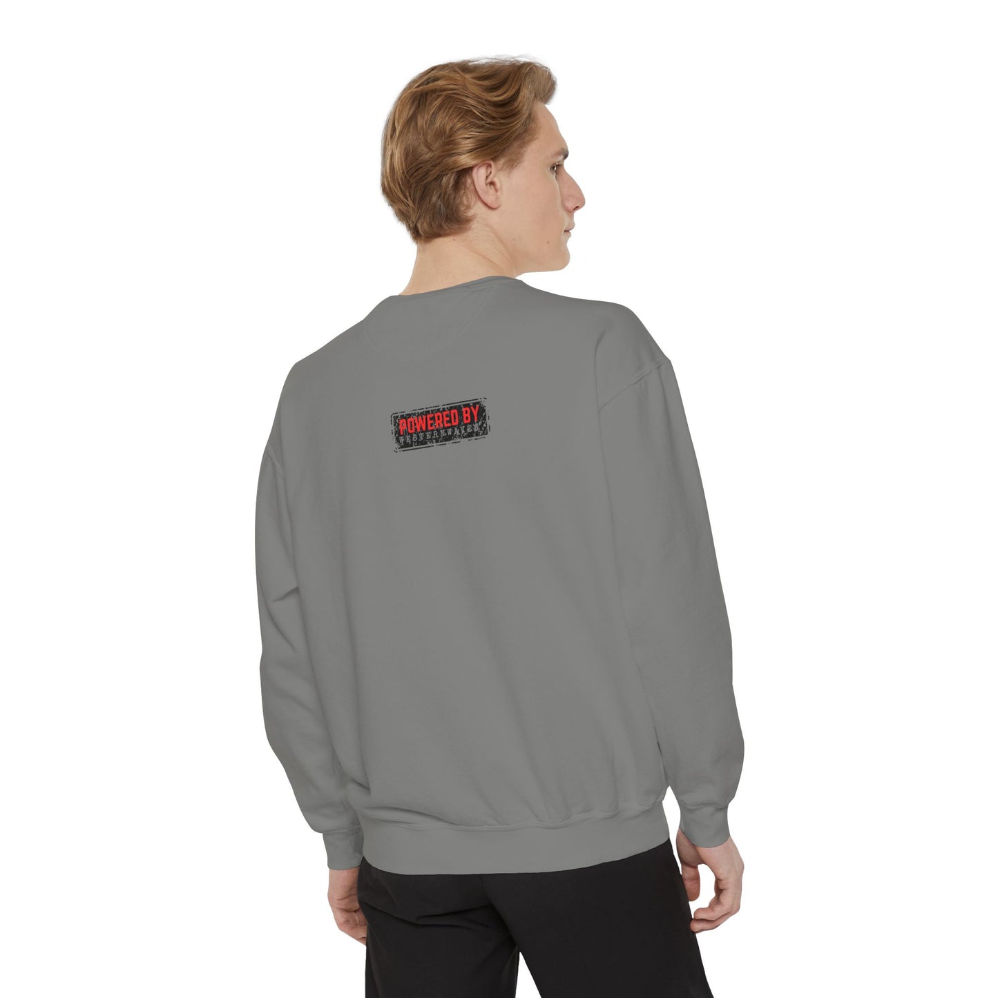 Motivational Unisex Garment-Dyed Sweatshirt, Cozy Pullover, Rise and Shine Apparel, Gift for Her, Inspirational Clothing
