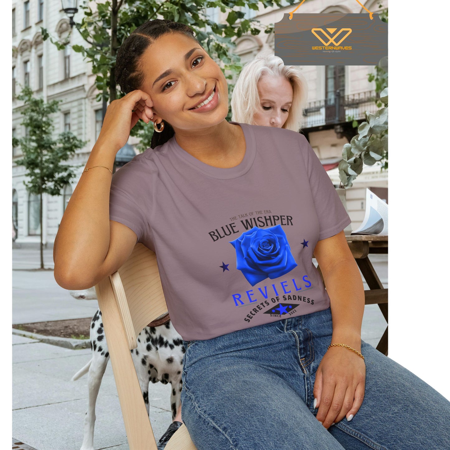Unisex Softstyle T-Shirt_ N3+ Series USSTS FT2WW005_ Limited Edition Redefines & Relaxation by WesternWaves: