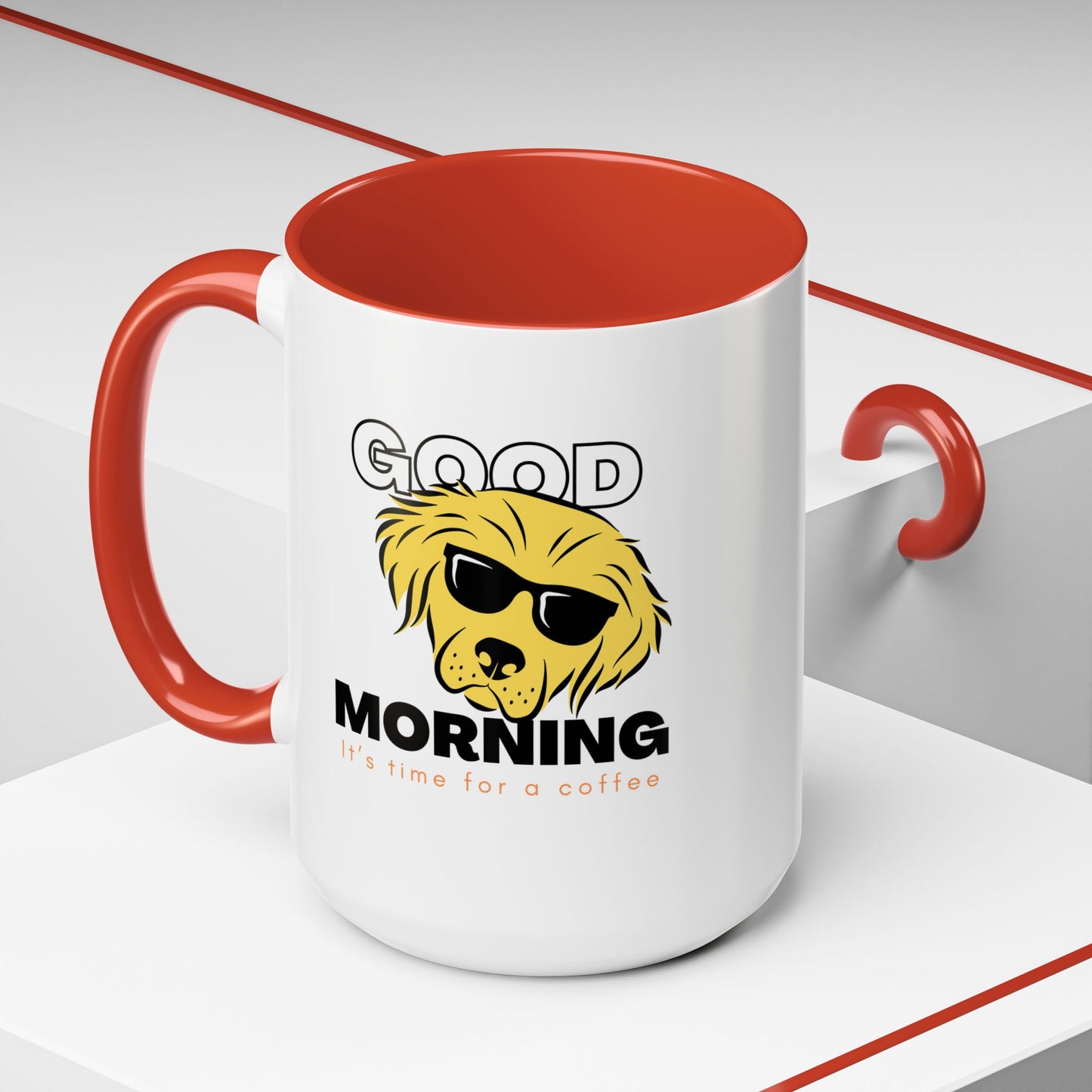Accent Coffee Mug (11, 15oz)_ N+ Series ACMUG PT2WW012_ Limited Edition Mug by WesternWaves