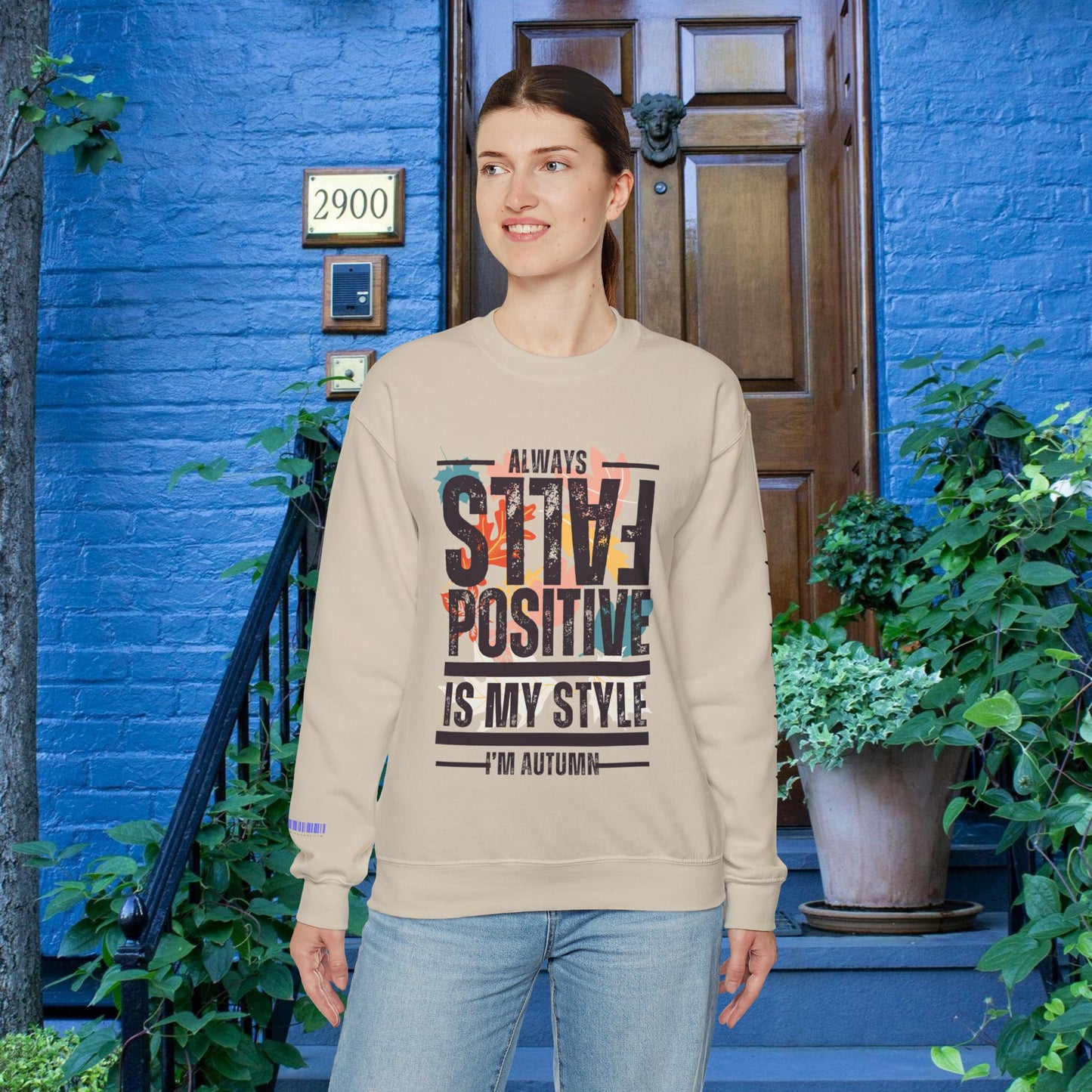 Unisex Heavy Blend™ Crewneck Sweatshirt_ N2+ Series UHBCSS PT2WW027_ Limited Edition Pure Luxury By WesternWaves: